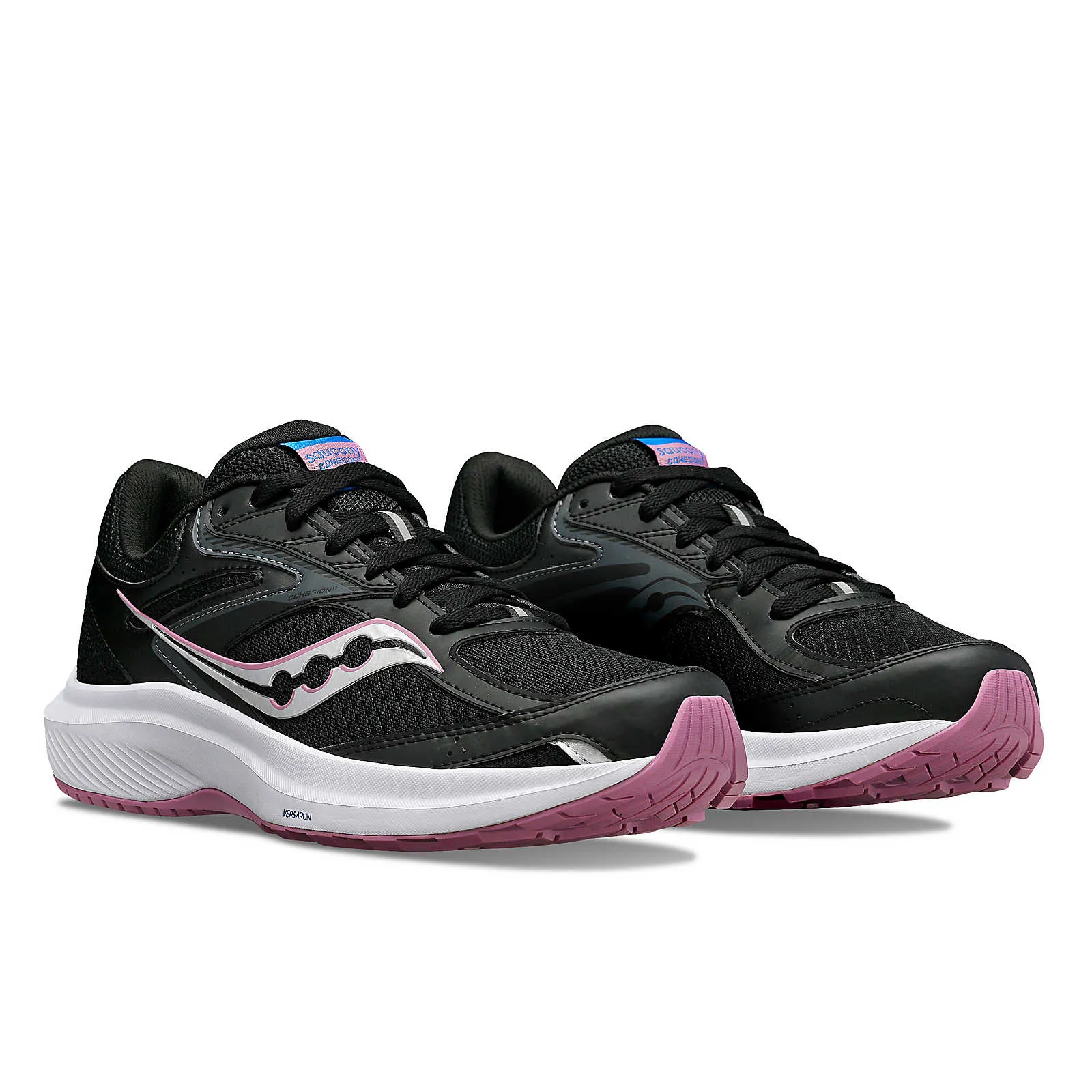 Saucony Schuhe Damen Cohesion 17 Schwarz/Orchidee