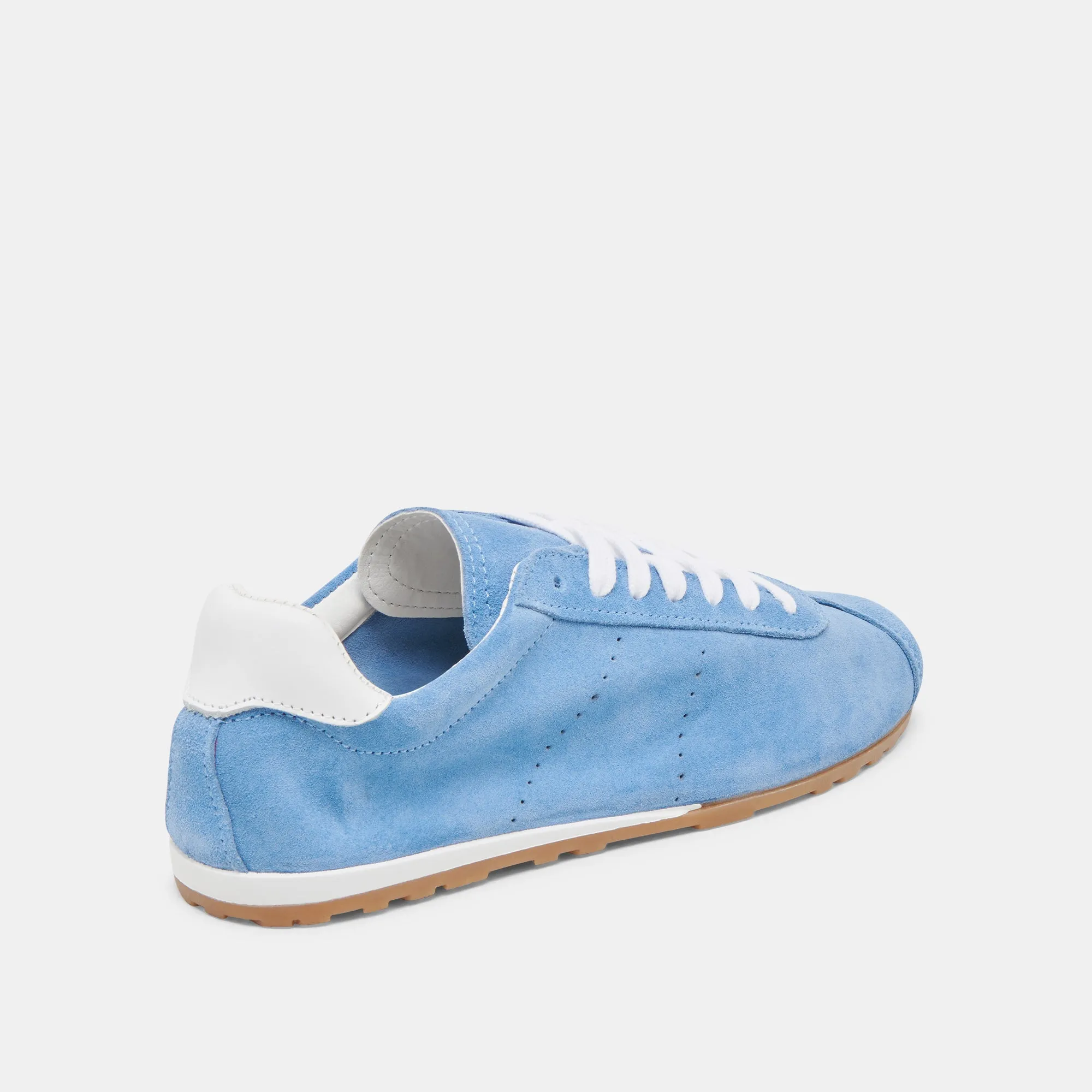 SERINA SNEAKERS BLAU WILDLEDER