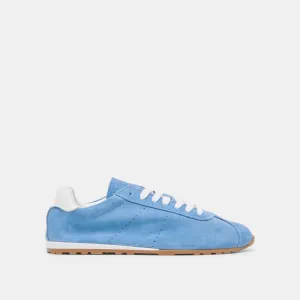 SERINA SNEAKERS BLAU WILDLEDER