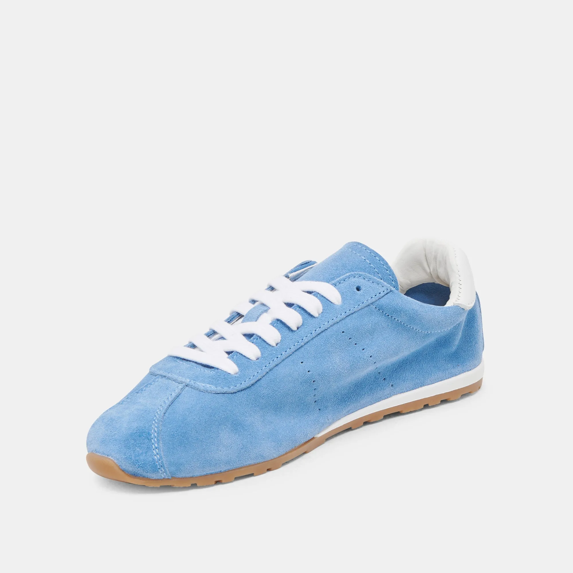 SERINA SNEAKERS BLAU WILDLEDER
