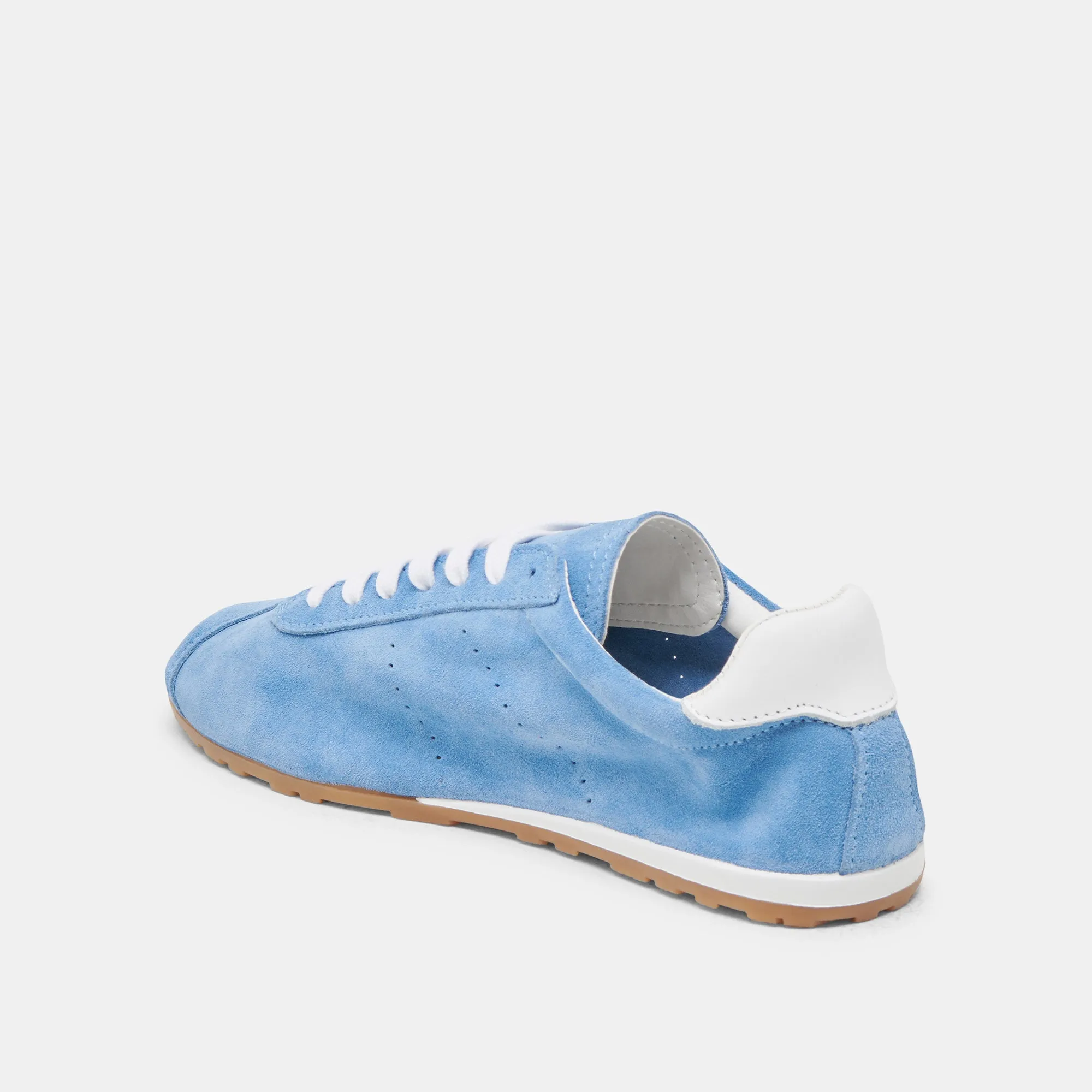 SERINA SNEAKERS BLAU WILDLEDER