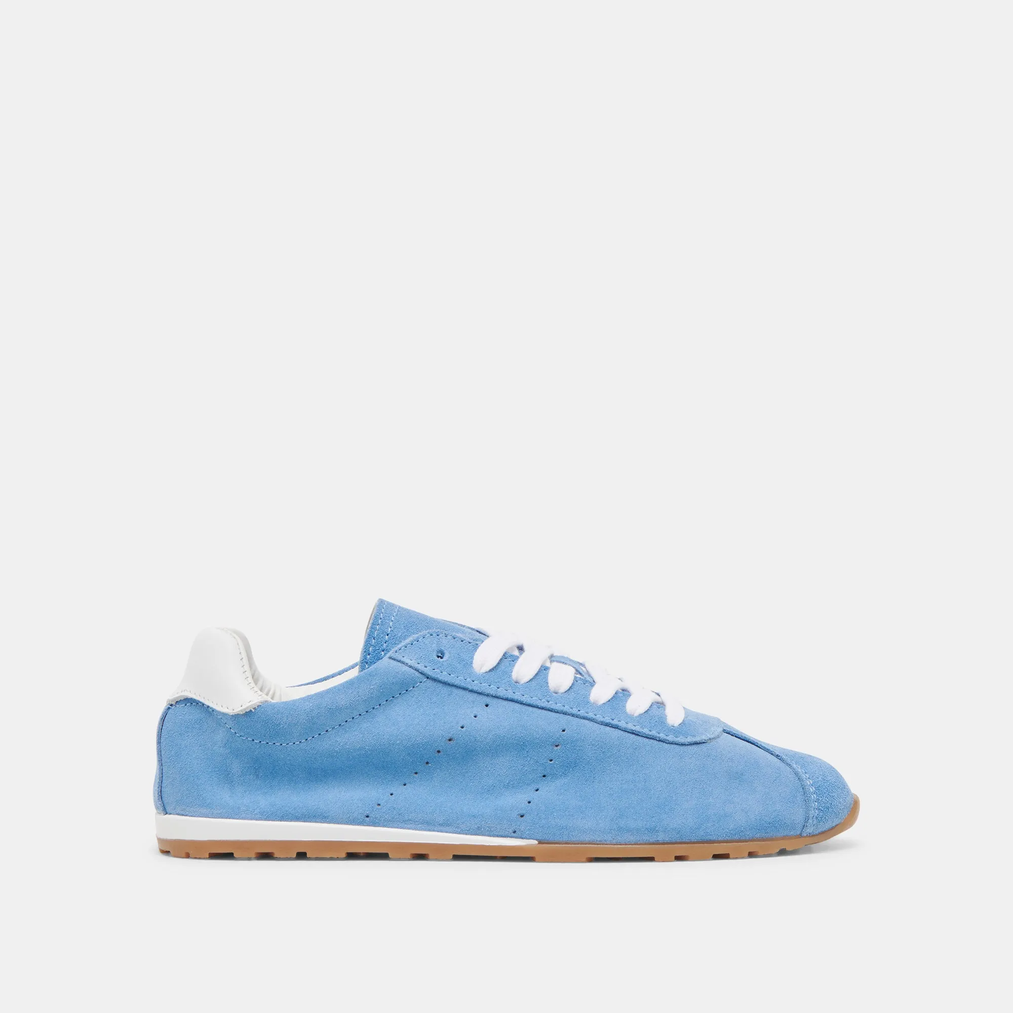 SERINA SNEAKERS BLAU WILDLEDER