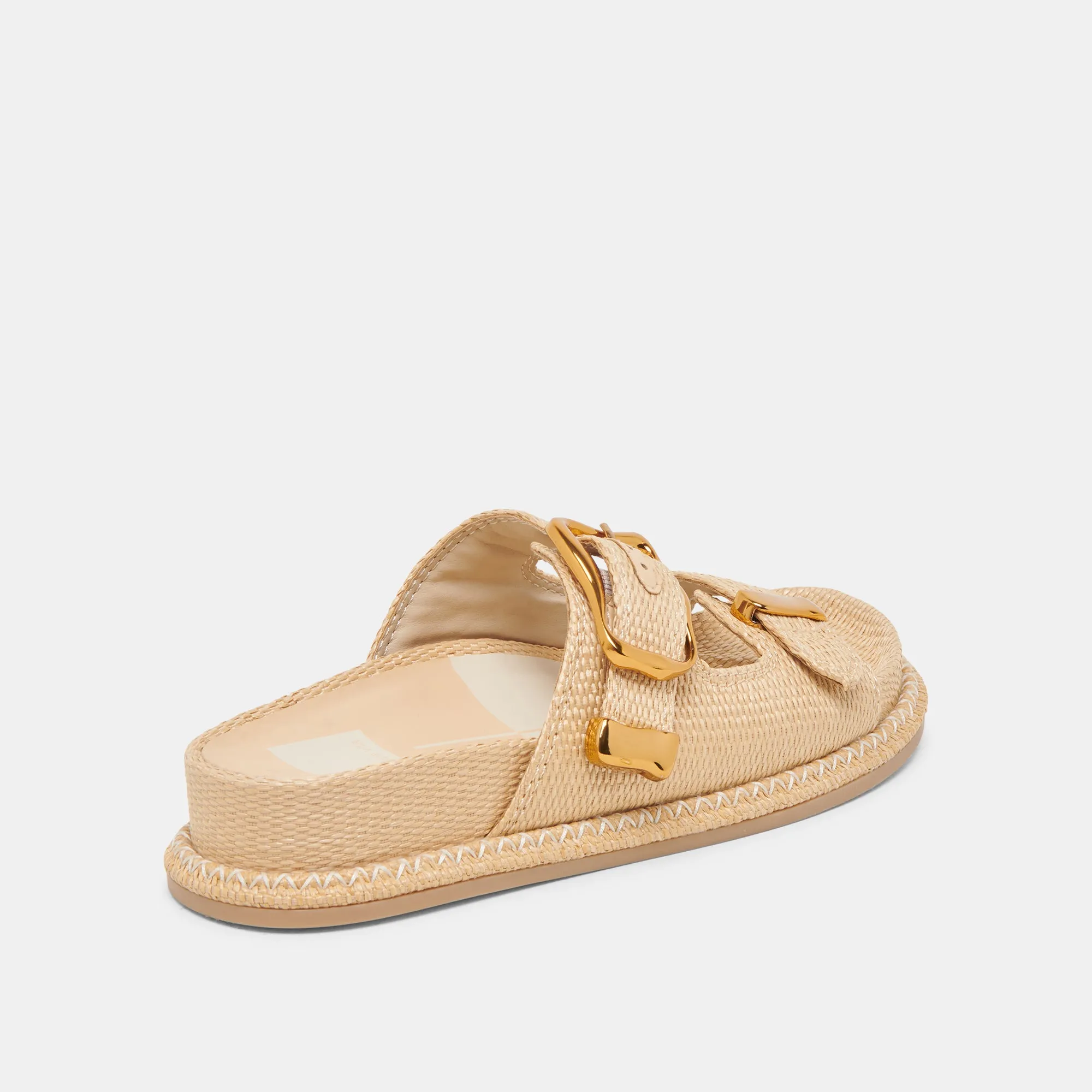 SEVANA SANDALEN LT NATUR RAFFIA