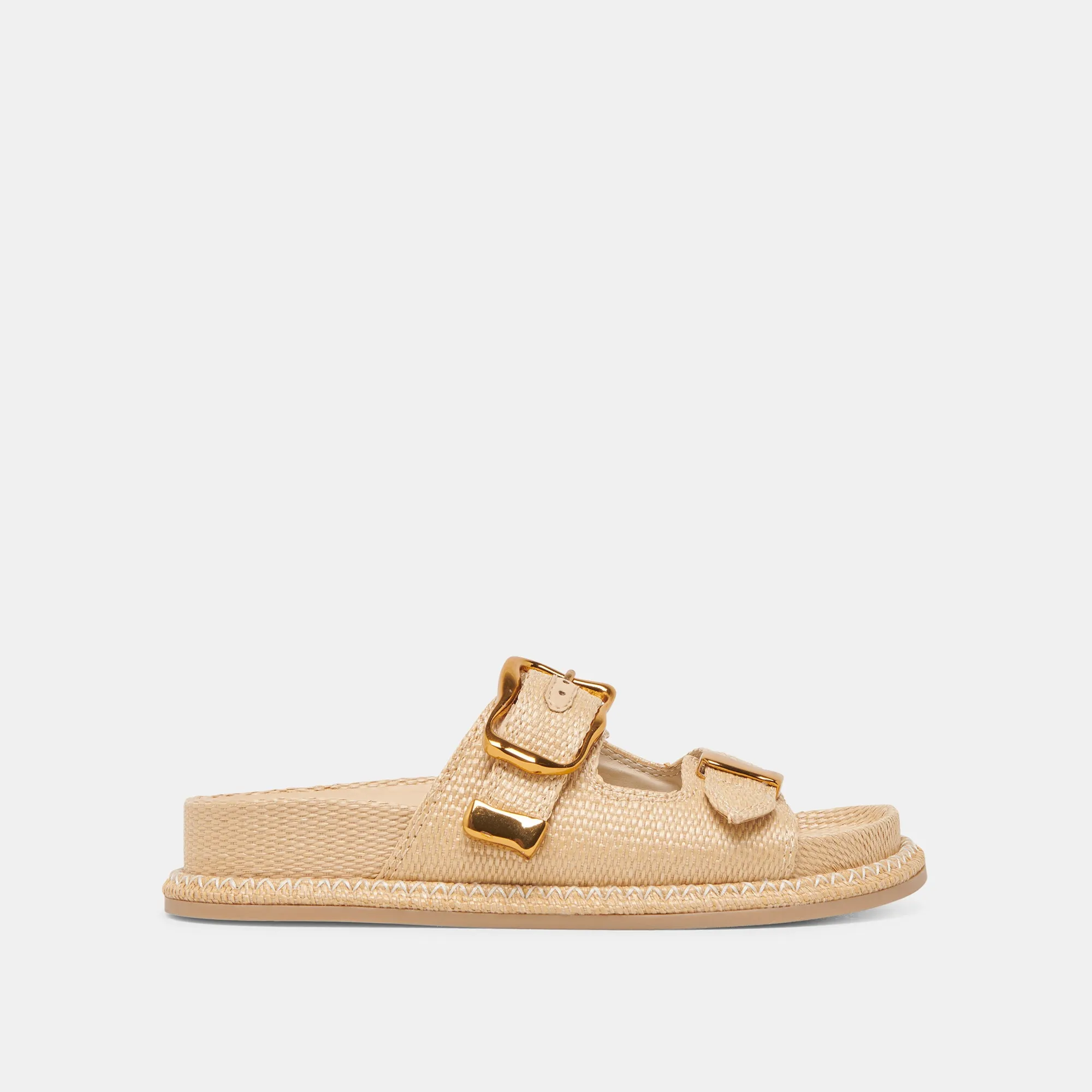 SEVANA SANDALEN LT NATUR RAFFIA