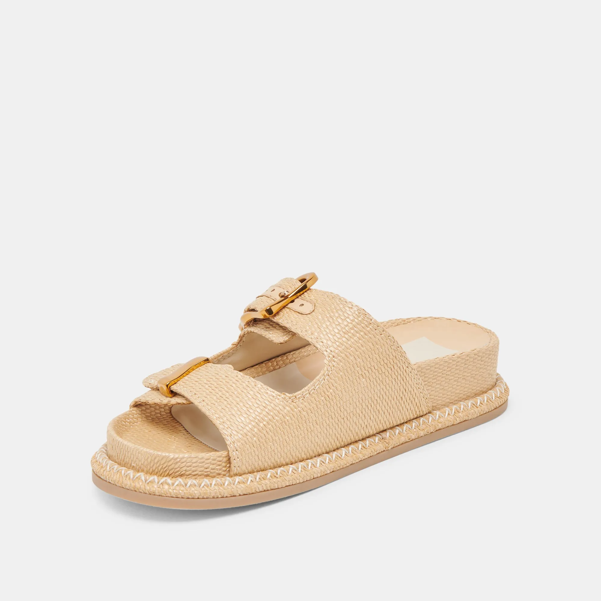 SEVANA SANDALEN LT NATUR RAFFIA