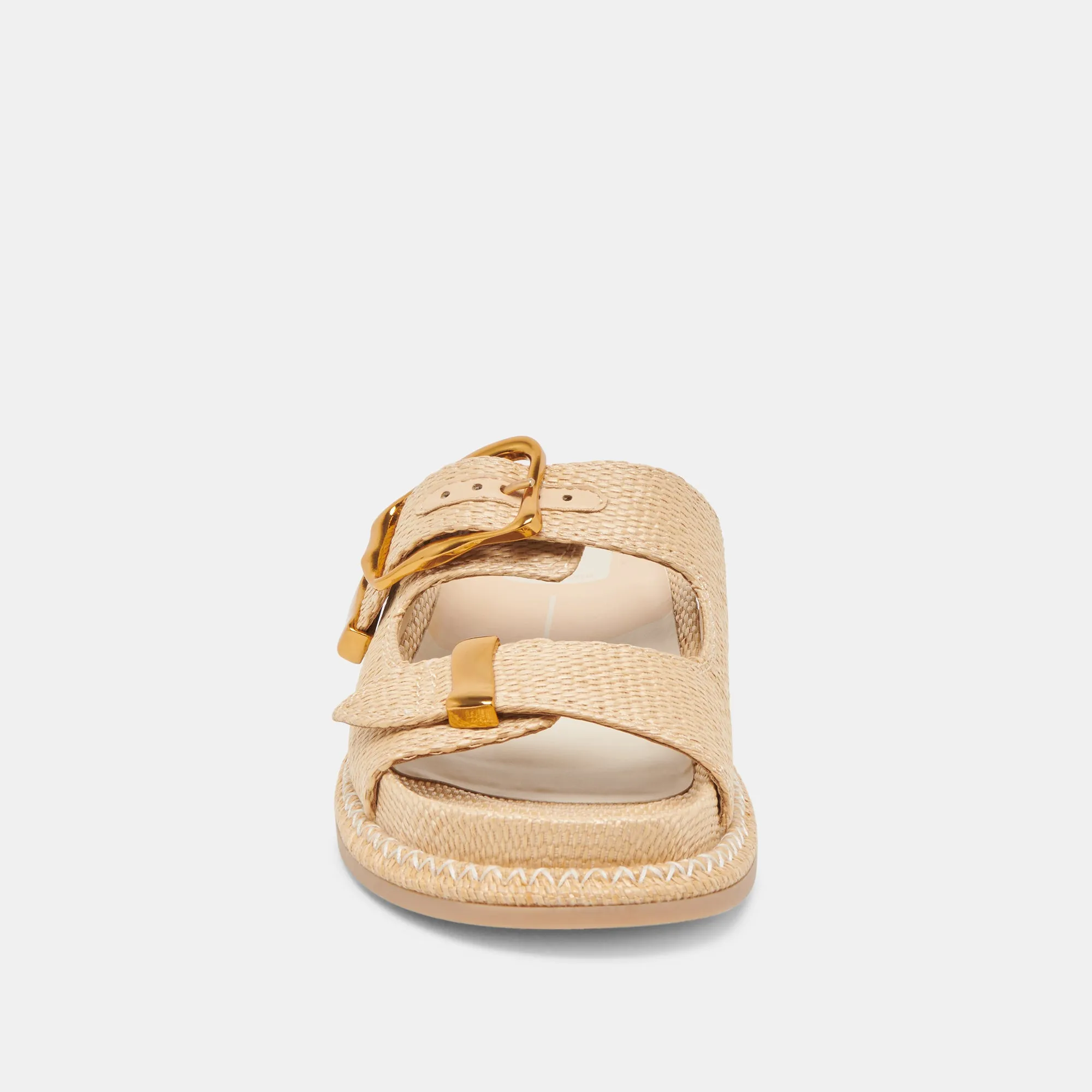SEVANA SANDALEN LT NATUR RAFFIA