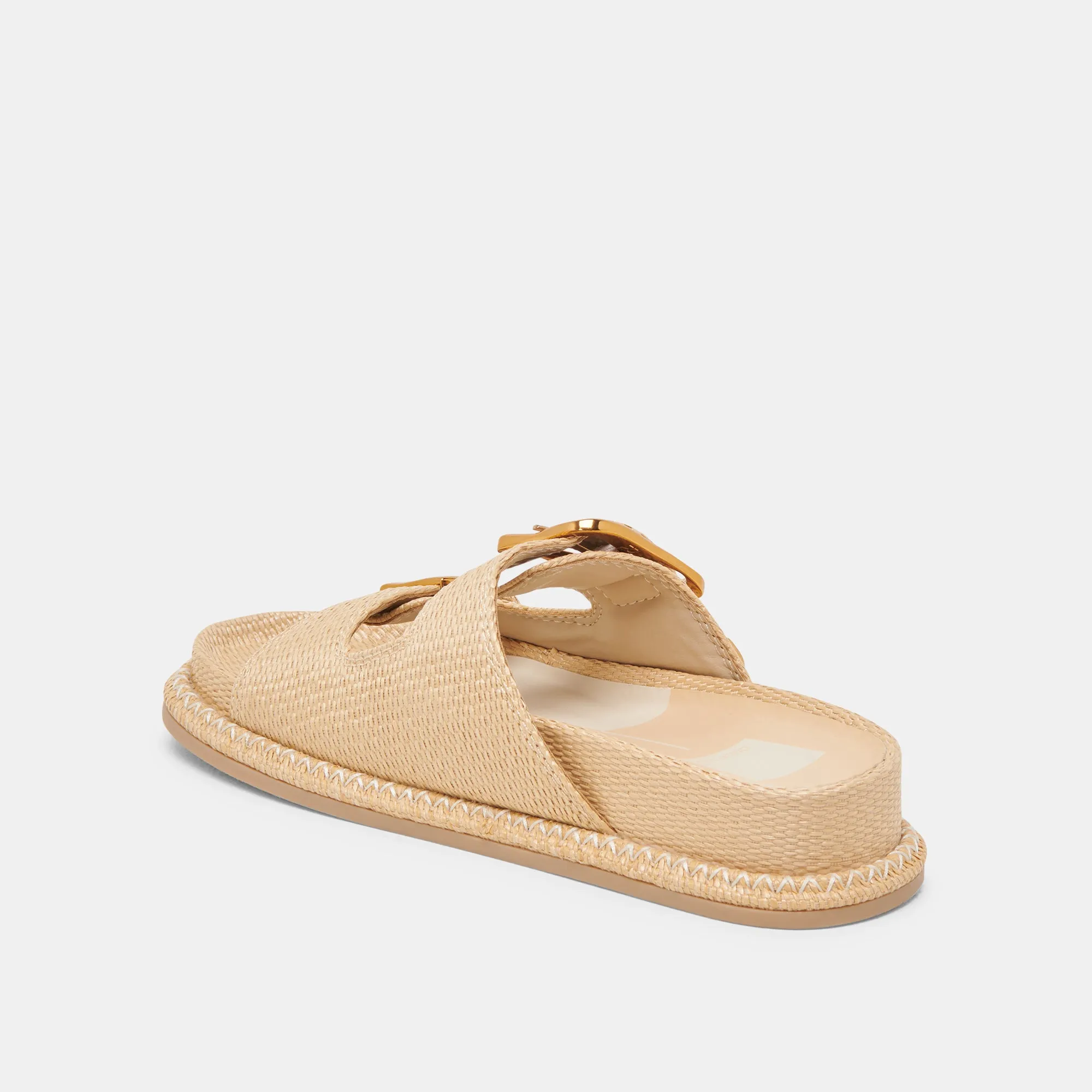 SEVANA SANDALEN LT NATUR RAFFIA