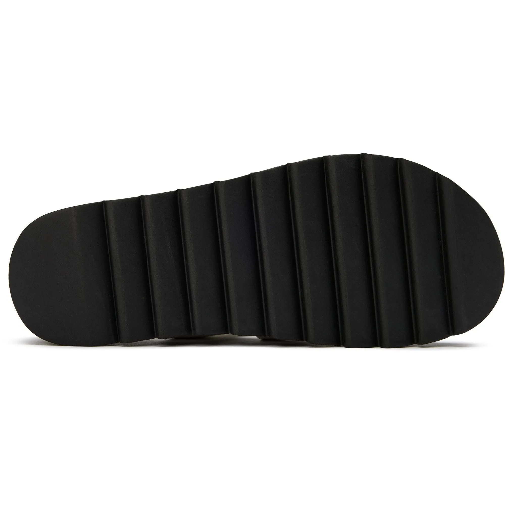 Shea Damen Vegan Leder Slide Sandalen | Hellbraun