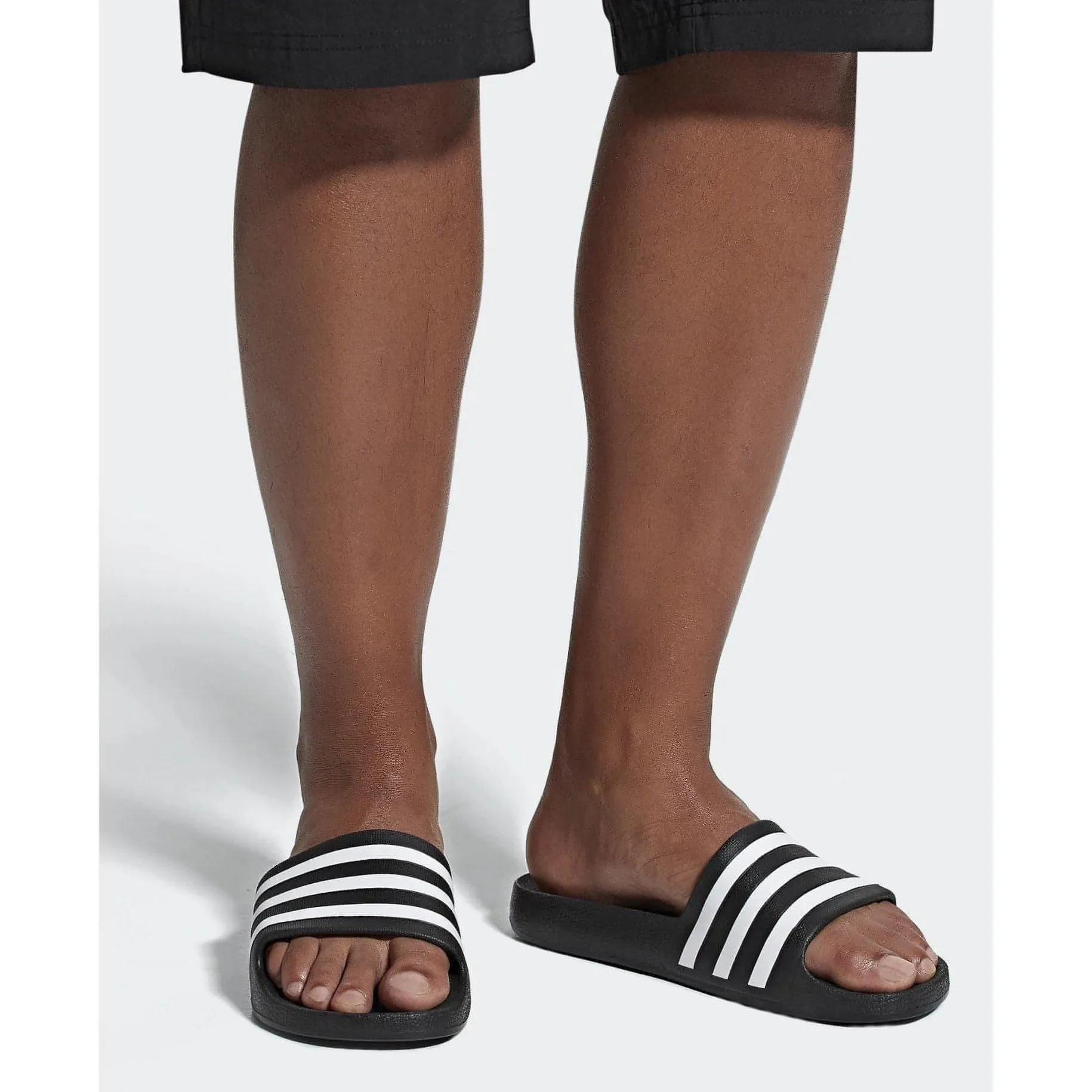 Schuhe Adidas Fußbekleidung Herren adidas Adilette Aqua Schlappen - Schwarz