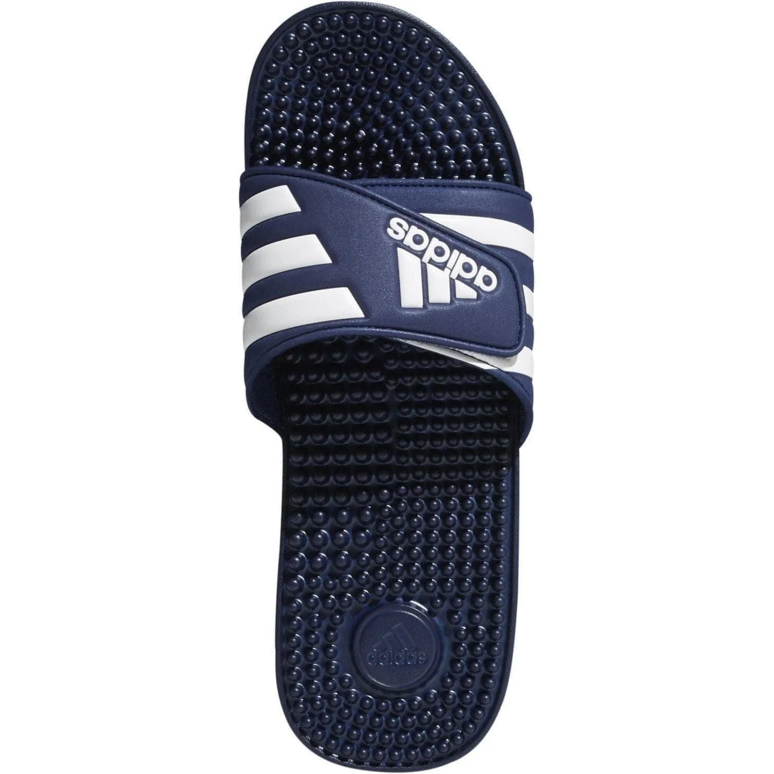 Schuhe Adidas Fußbekleidung Herren adidas Adissage Schlappen - Blau