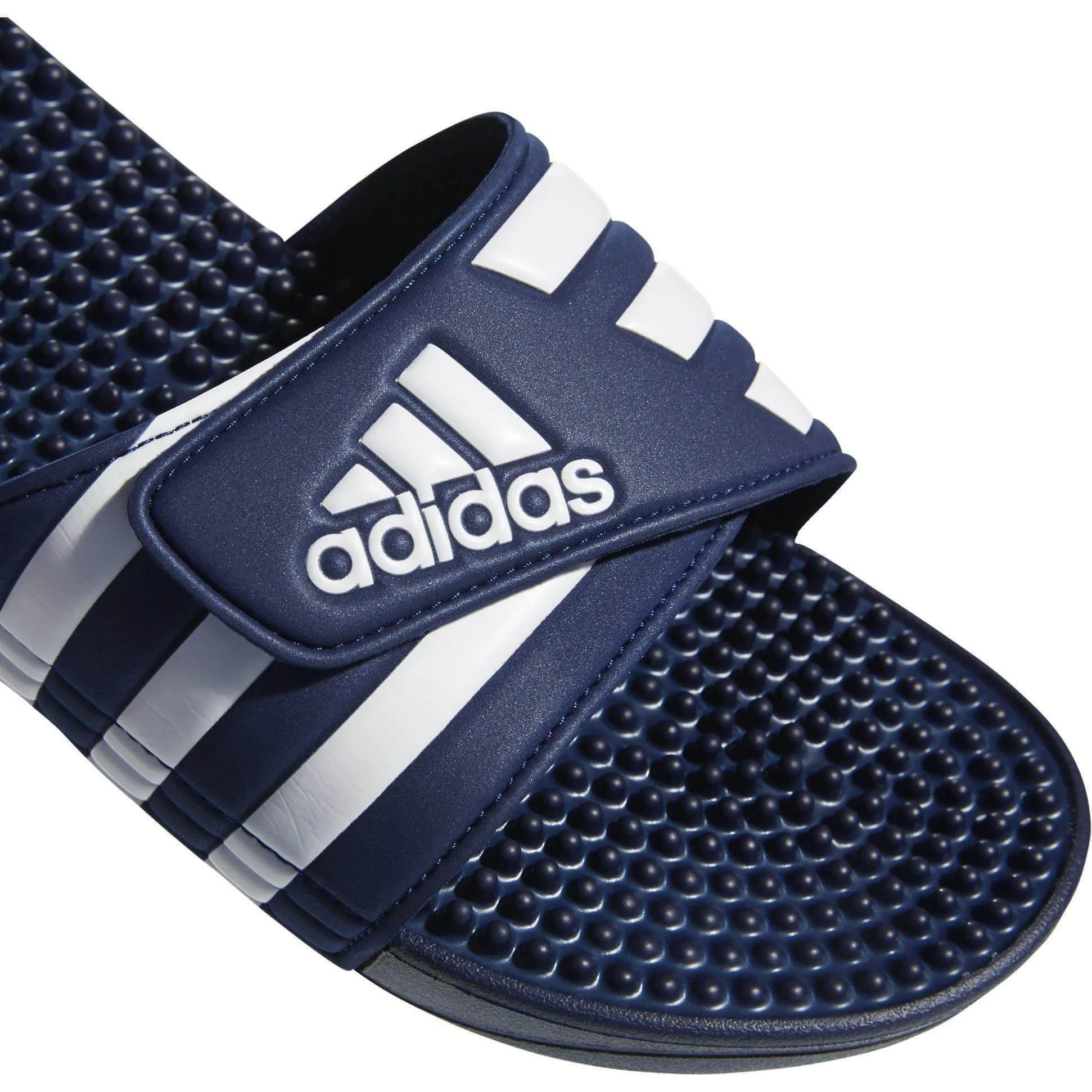 Schuhe Adidas Fußbekleidung Herren adidas Adissage Schlappen - Blau