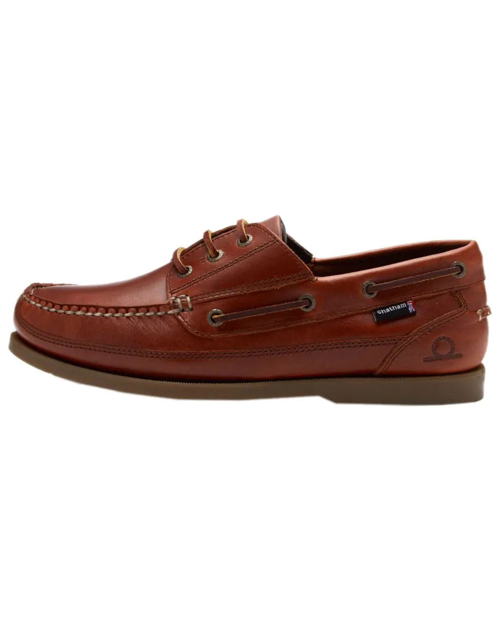 Schuhe Chatham Chatham Herren Rockwell II G2 Leder Bootsschuhe in weiter Passform