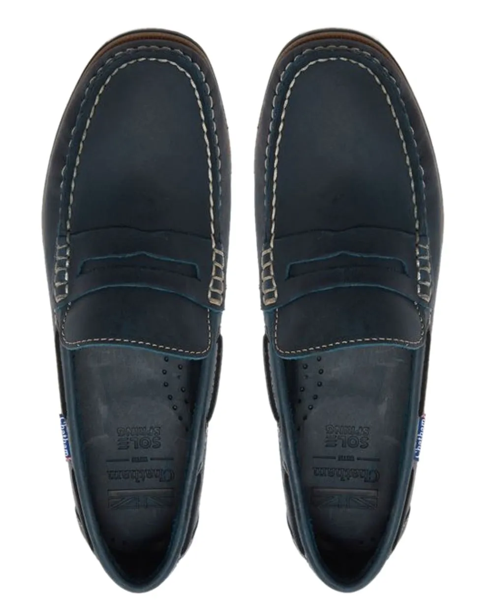 Schuhe Chatham Chatham Herren Shanklin Premium Leder Loafers