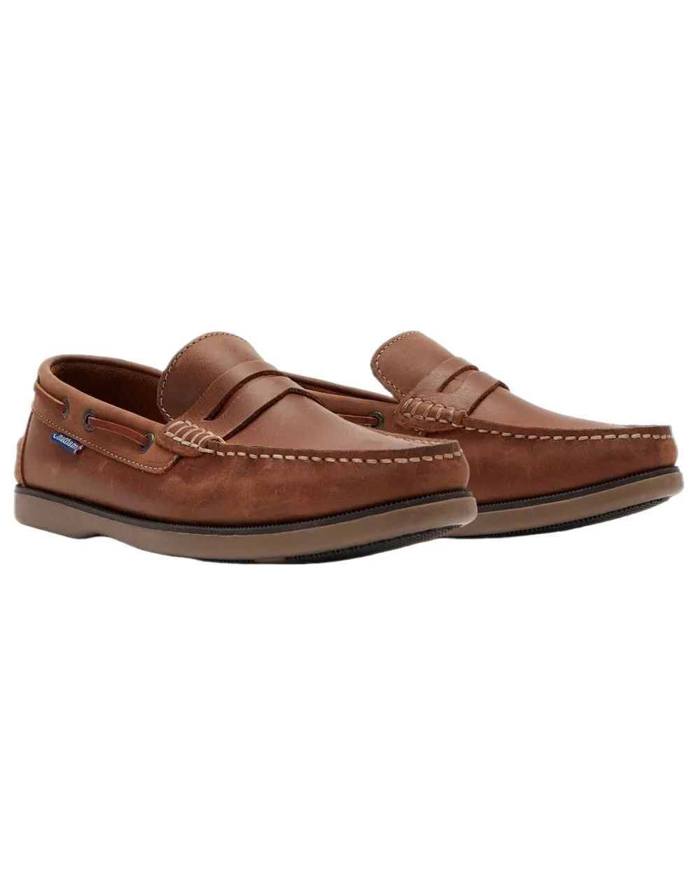 Schuhe Chatham Chatham Herren Shanklin Premium Leder Loafers