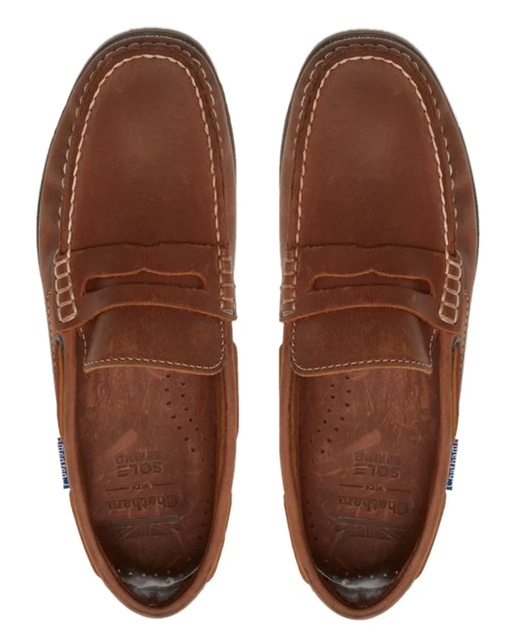 Schuhe Chatham Chatham Herren Shanklin Premium Leder Loafers