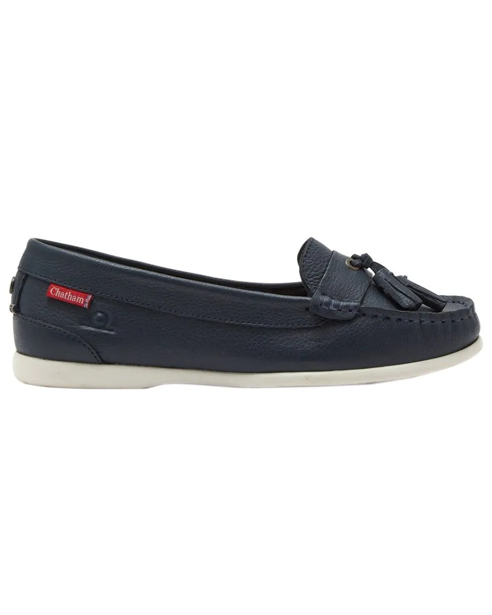 Chatham Damen Pulau Loafer mit Quaste aus Premium-Leder
