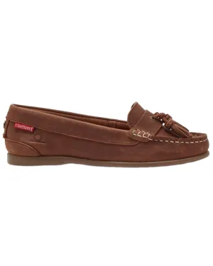 Chatham Damen Pulau Loafer mit Quaste aus Premium-Leder