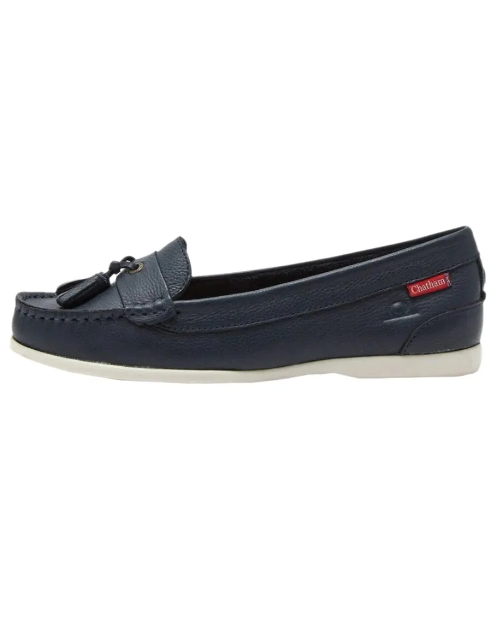 Chatham Damen Pulau Loafer mit Quaste aus Premium-Leder
