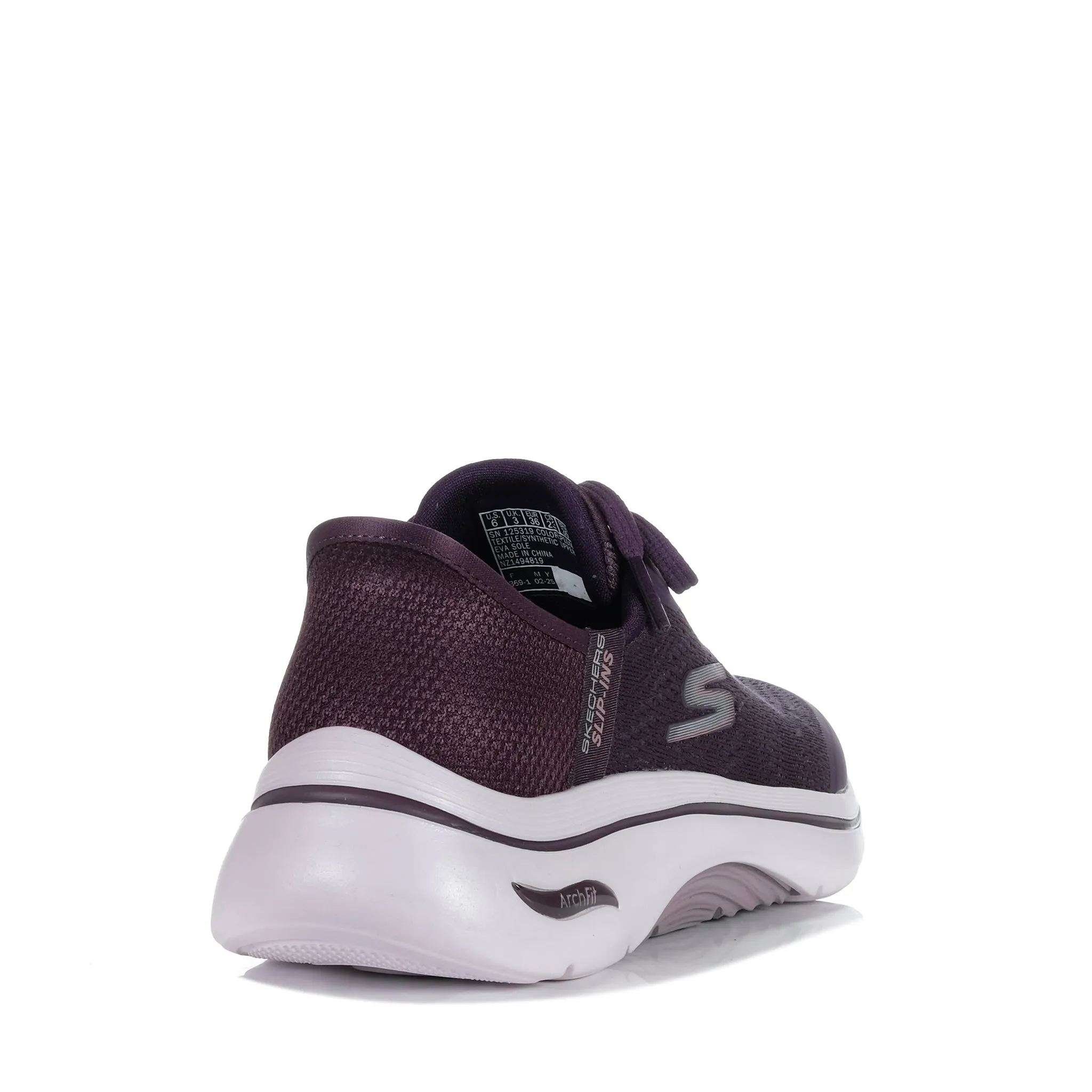 Skechers Slip-Ins: GOwalk Arch Fit 2.0 - Valencia 125319 Pflaume