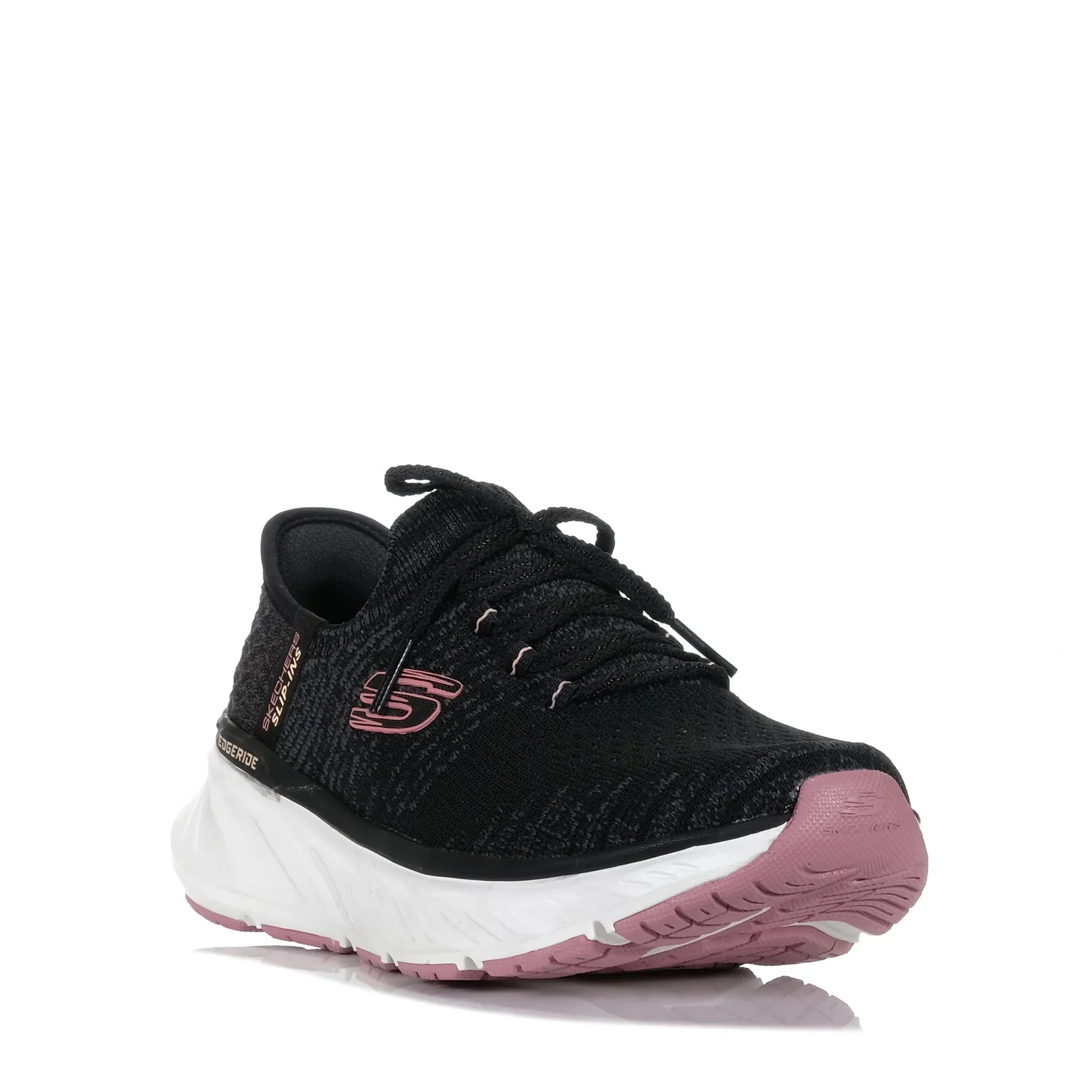 Skechers Slip-Ins Relaxed Fit: Edgeride 150470 Schwarz/Rosa