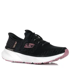 Skechers Slip-Ins Relaxed Fit: Edgeride 150470 Schwarz/Rosa
