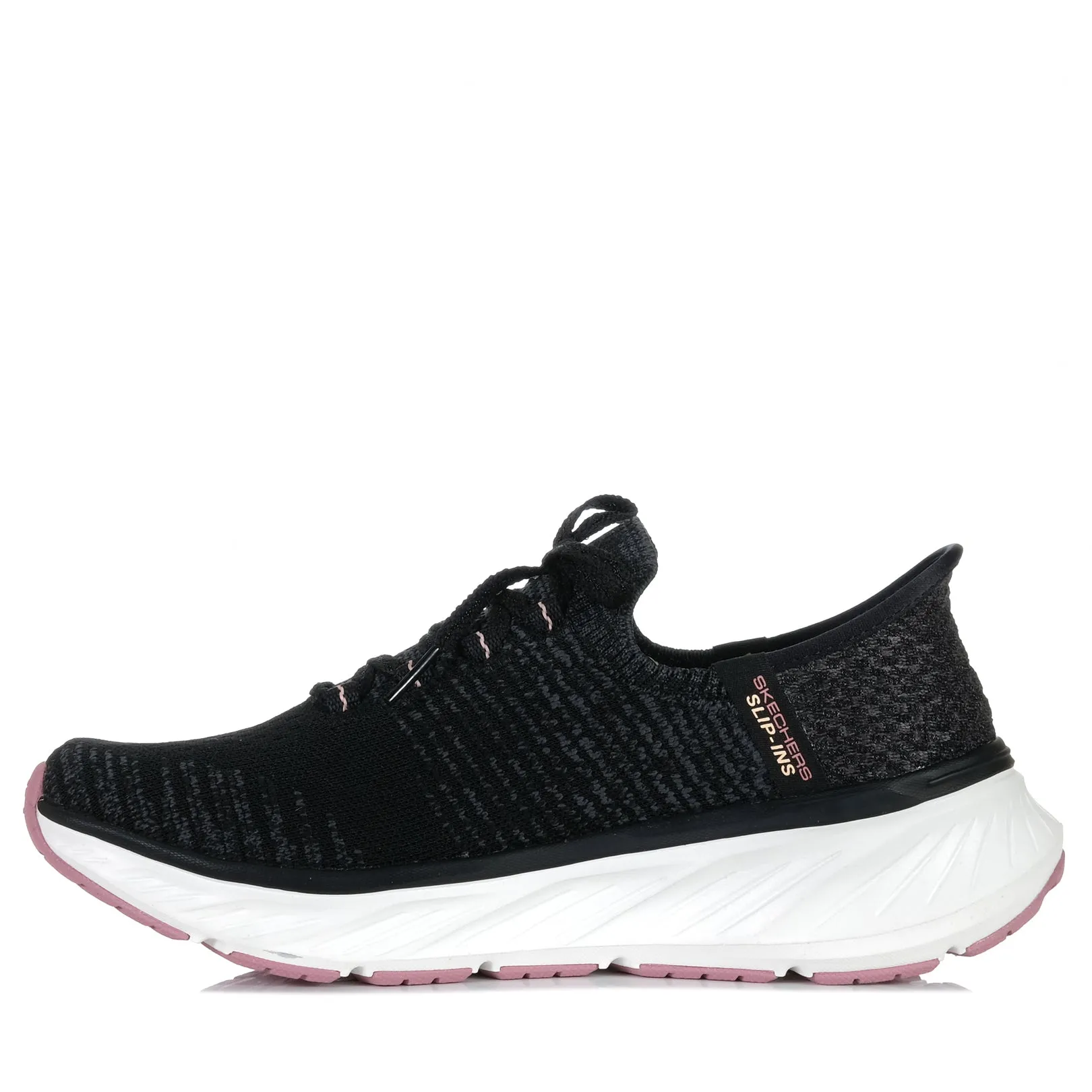 Skechers Slip-Ins Relaxed Fit: Edgeride 150470 Schwarz/Rosa
