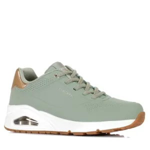 Skechers Uno 2 - Schimmerndes Grau 155196 Salbei