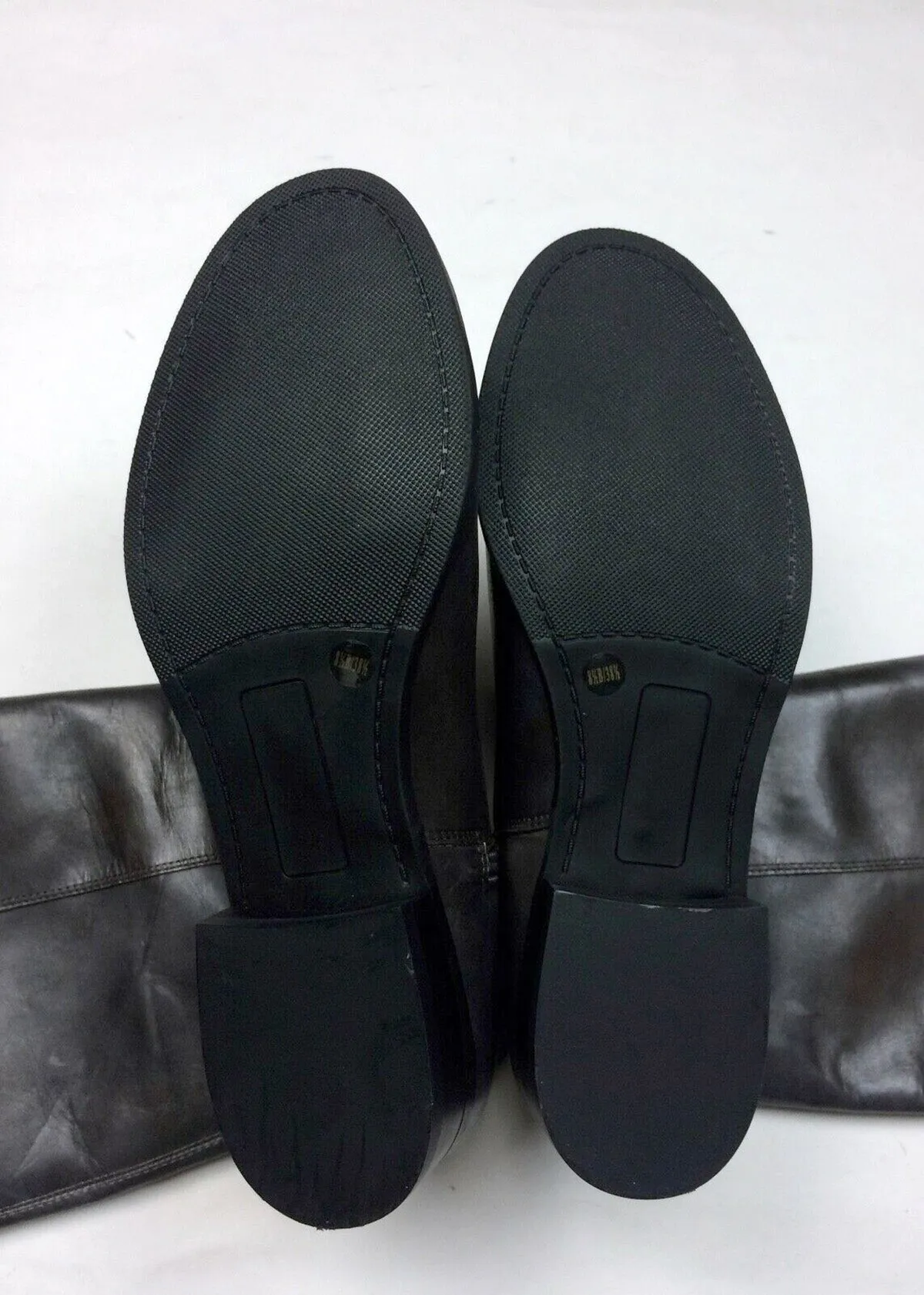 Sole Society Größe 8,5/38,5 grau-braune Reitstiefel NWOB