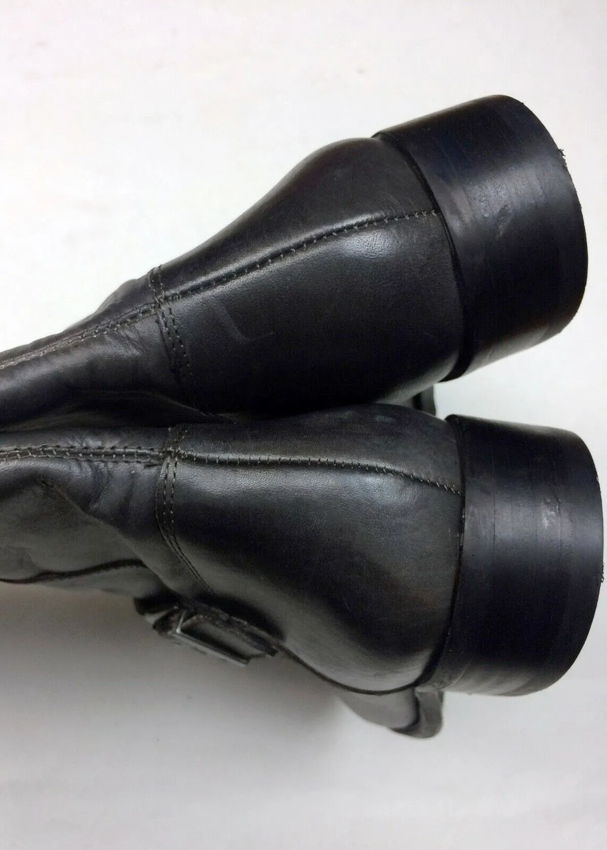 Sole Society Größe 8,5/38,5 grau-braune Reitstiefel NWOB