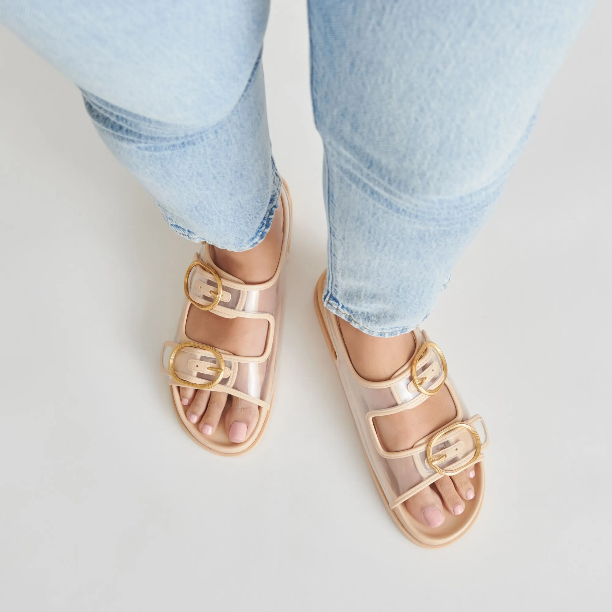 STARLA SANDALEN KRISTALL VINYL