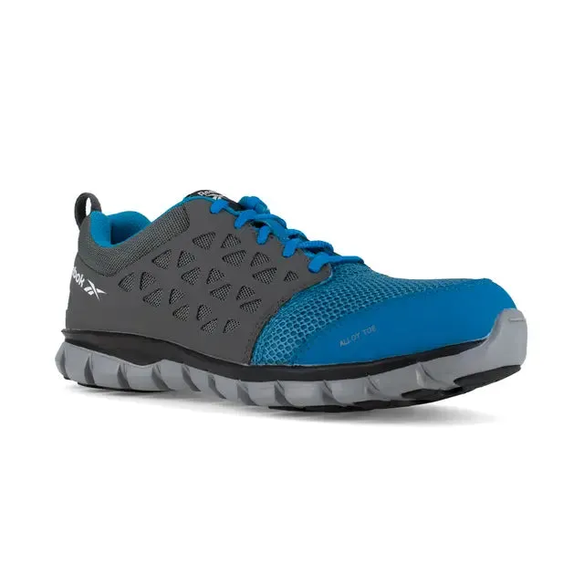 Sublite Cushion Alloy-Zehen Sport-Arbeitsschuh Blau/Grau