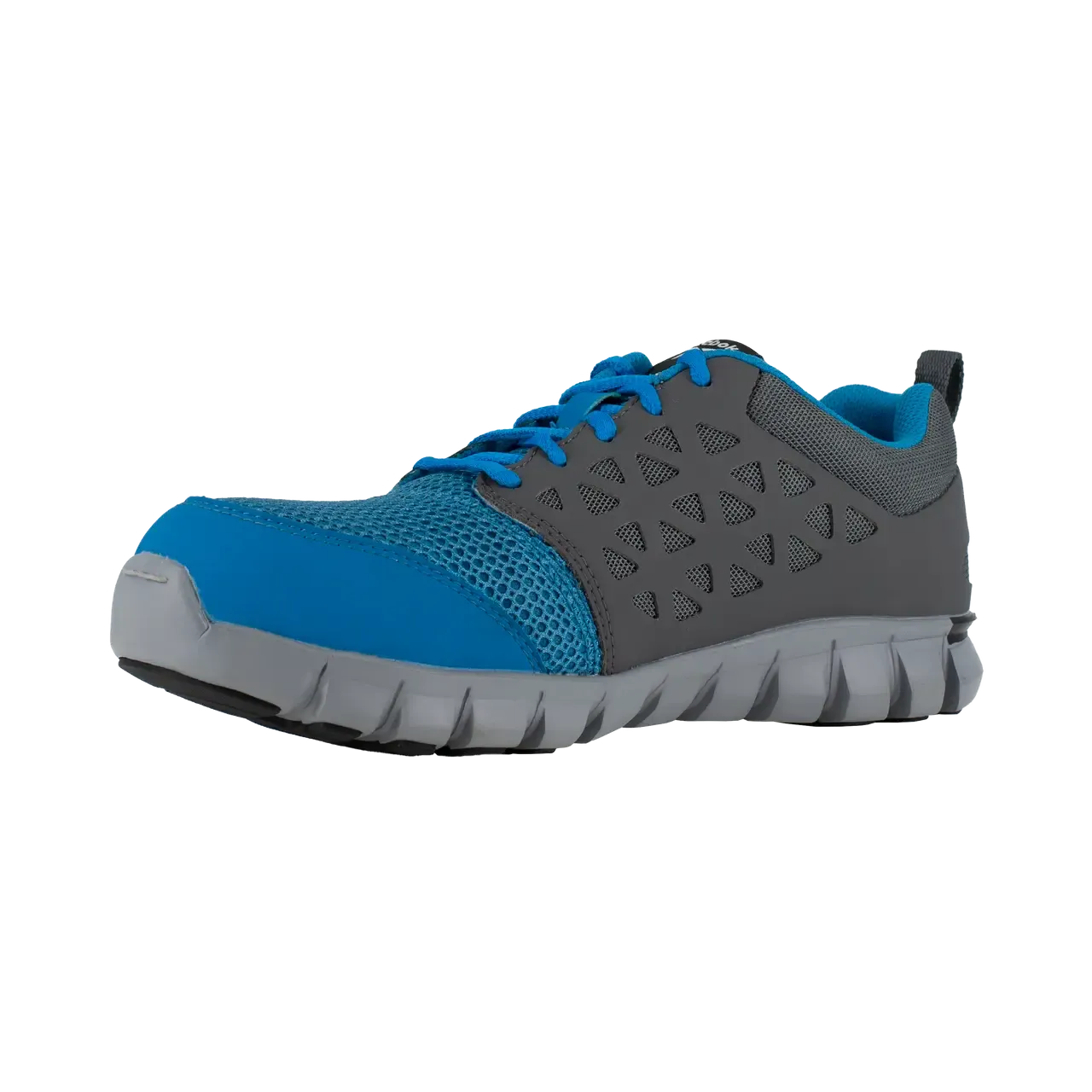 Sublite Cushion Alloy-Zehen Sport-Arbeitsschuh Blau/Grau