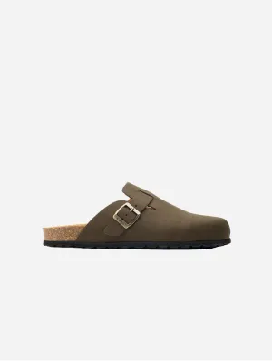 Taro Comfort Herren-Sandalen mit veganem Fußbett | Braun