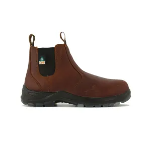 Terra - Unisex Arbeitsschuhe mit Composite-Zehenschutzkappe, 6 Zoll (TR0A4NRFBRN)