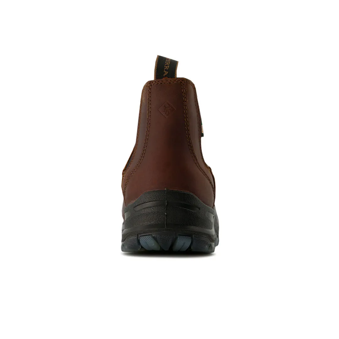 Terra - Unisex Arbeitsschuhe mit Composite-Zehenschutzkappe, 6 Zoll (TR0A4NRFBRN)