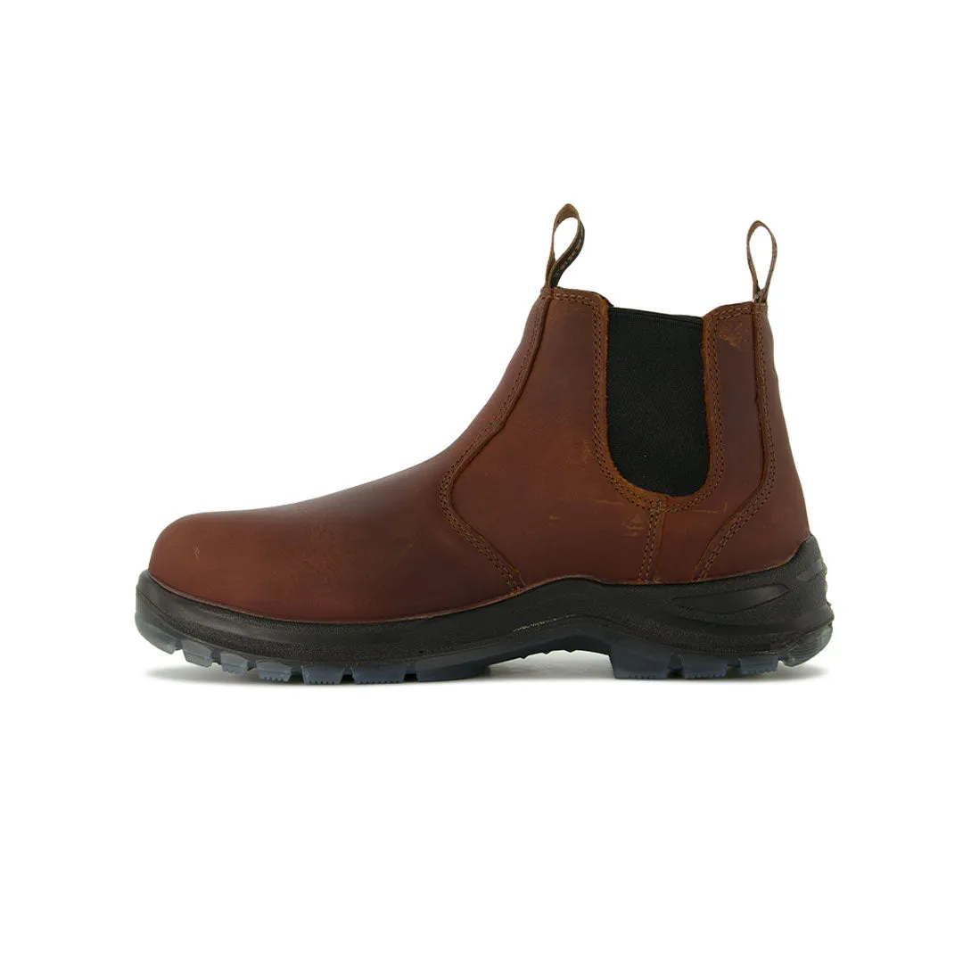 Terra - Unisex Arbeitsschuhe mit Composite-Zehenschutzkappe, 6 Zoll (TR0A4NRFBRN)