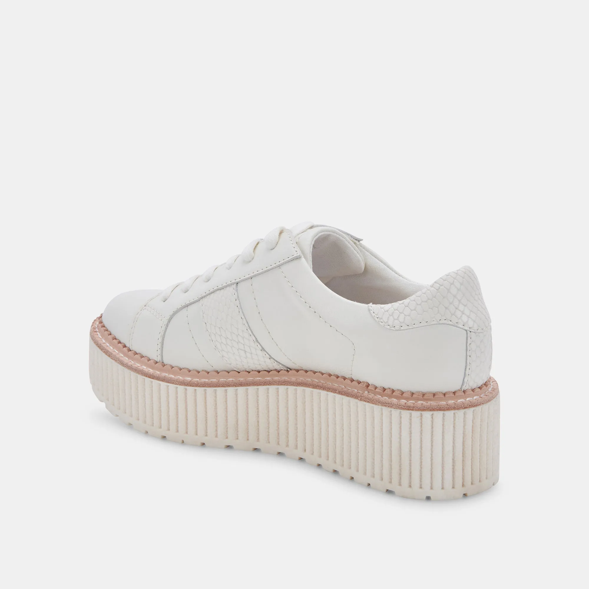 TIGER SNEAKERS WEIßES LEDER