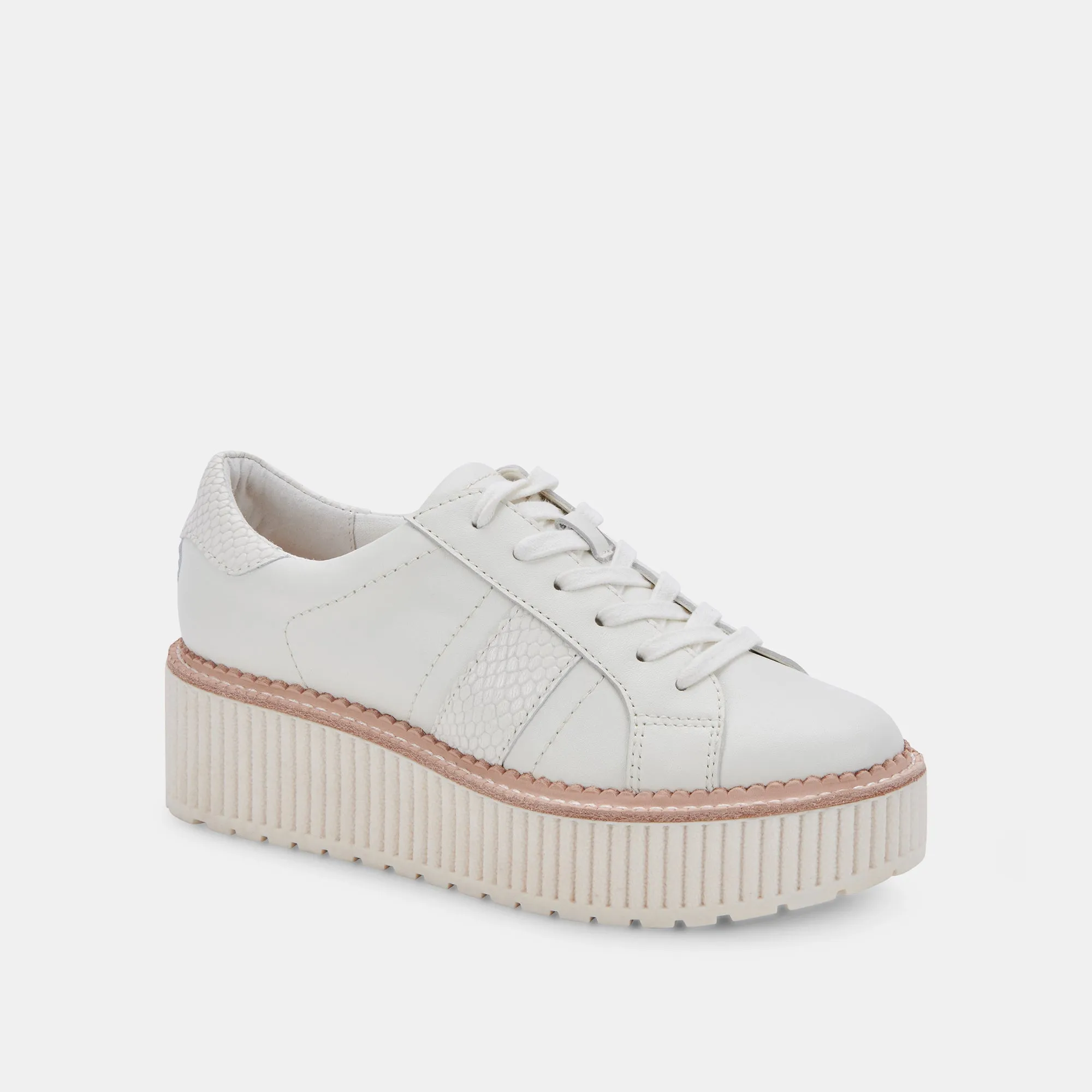 TIGER SNEAKERS WEIßES LEDER