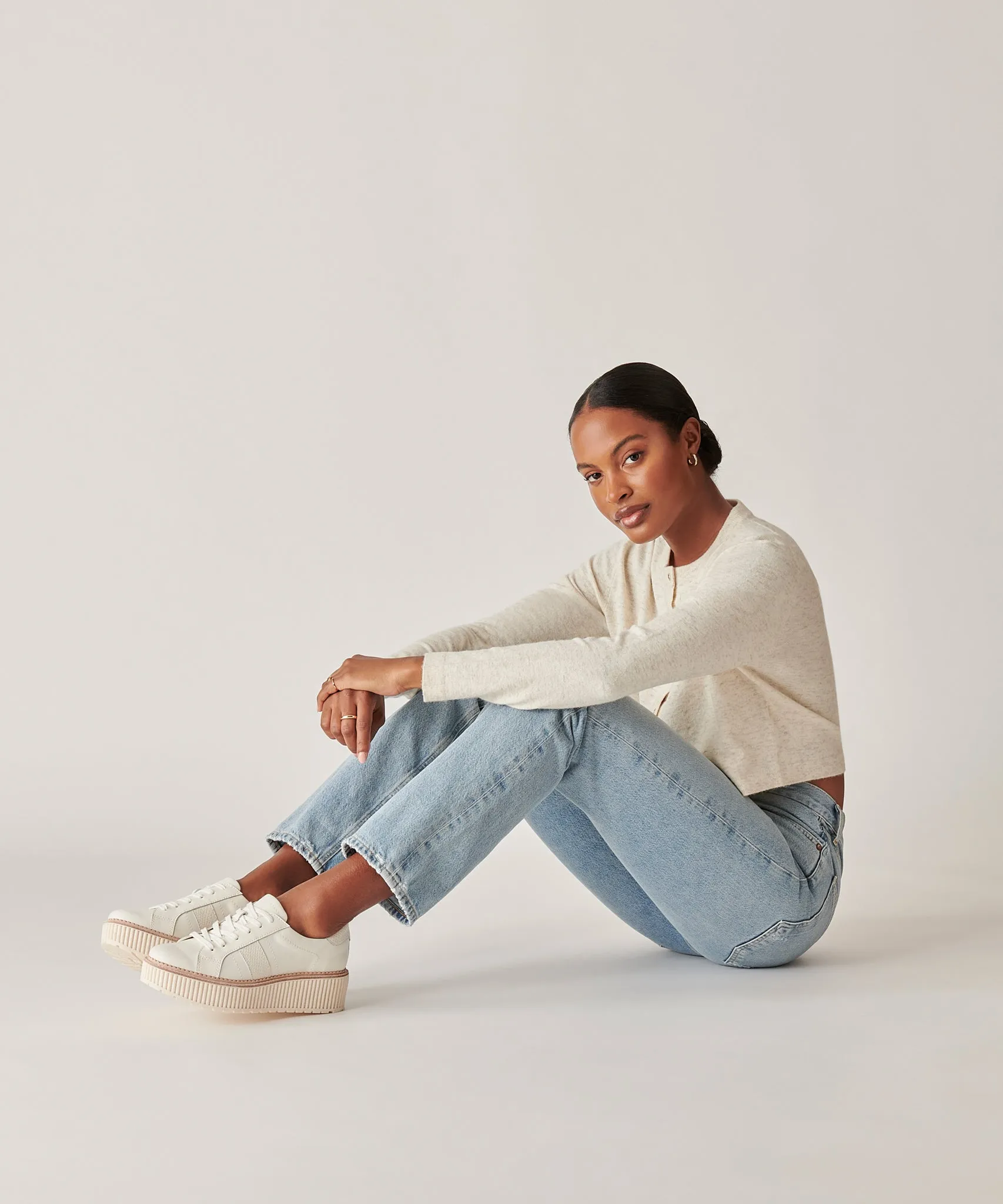 TIGER SNEAKERS WEIßES LEDER