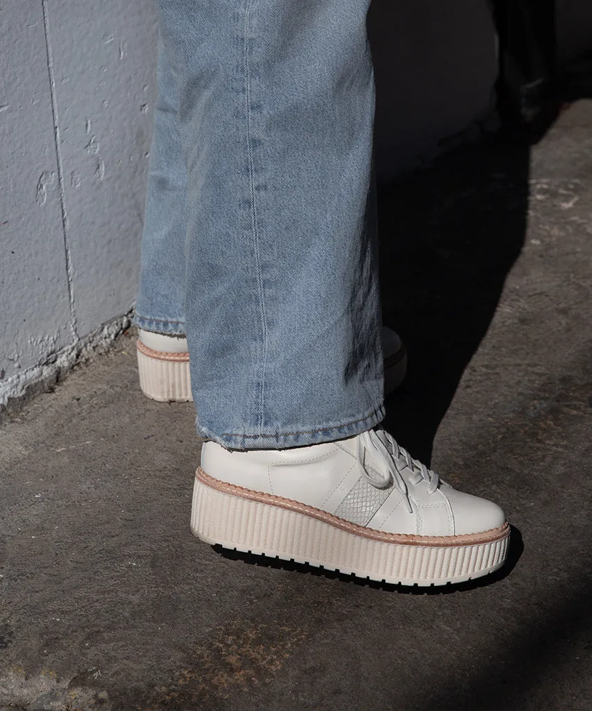 TIGER SNEAKERS WEIßES LEDER