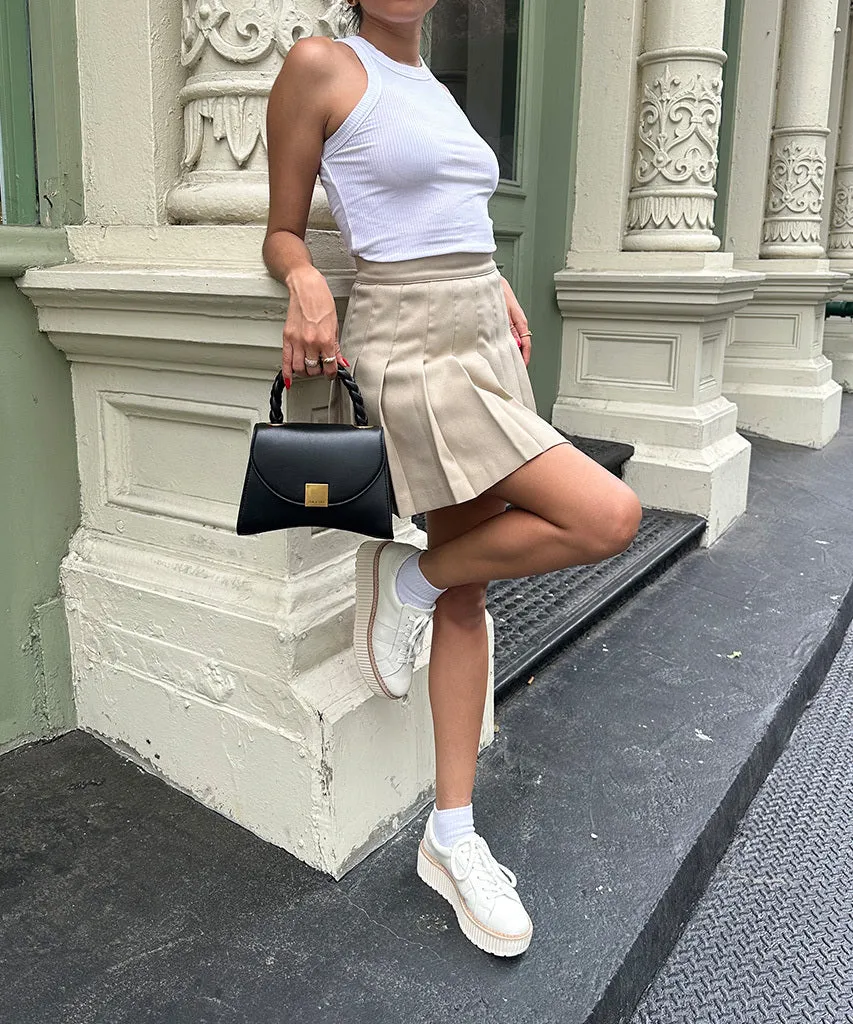 TIGER SNEAKERS WEIßES LEDER