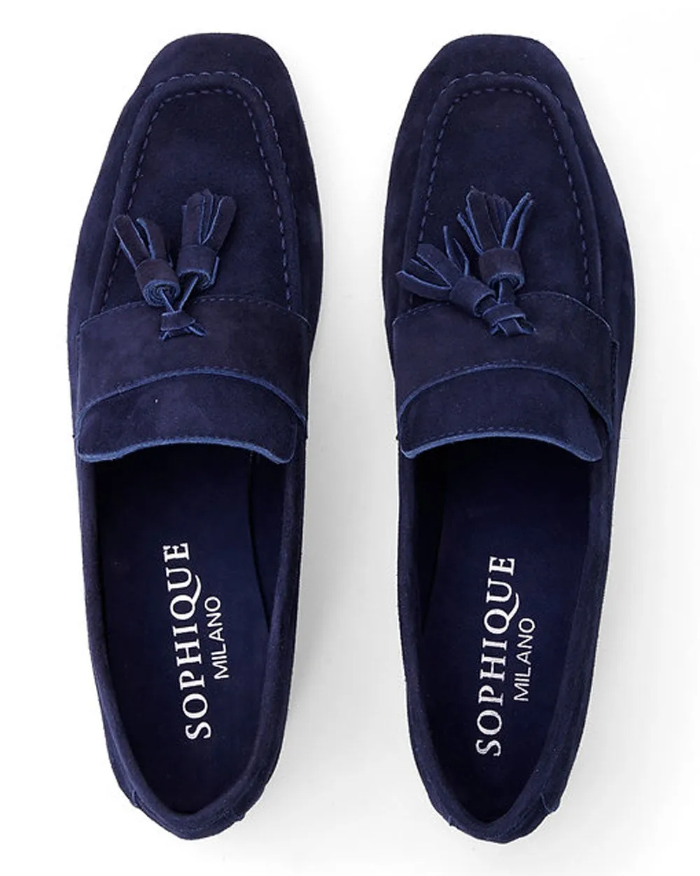 Trevi Quasten-Loafer in Blautinte