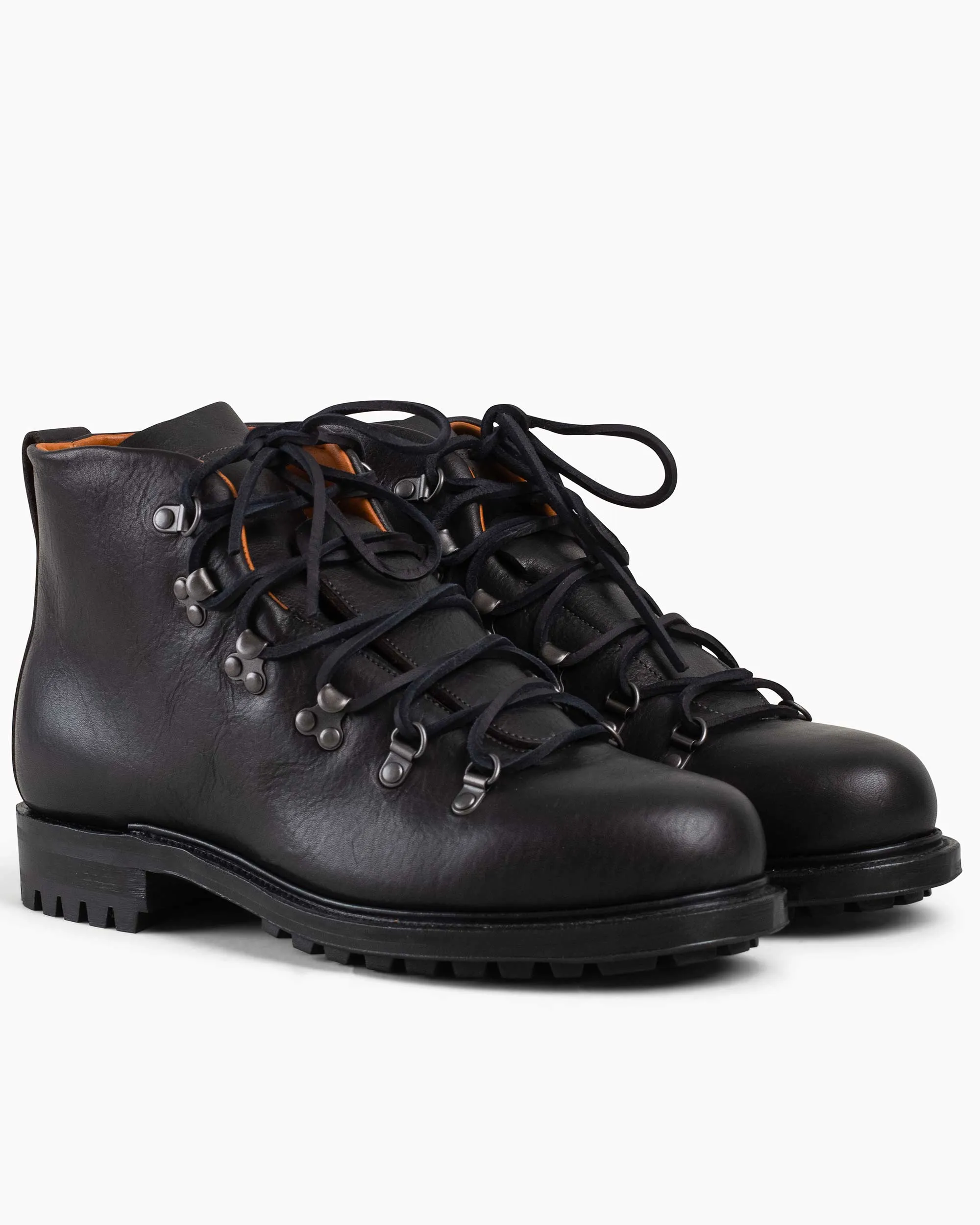 Viberg Klassischer Grauer Geölter Culatta Wanderstiefel