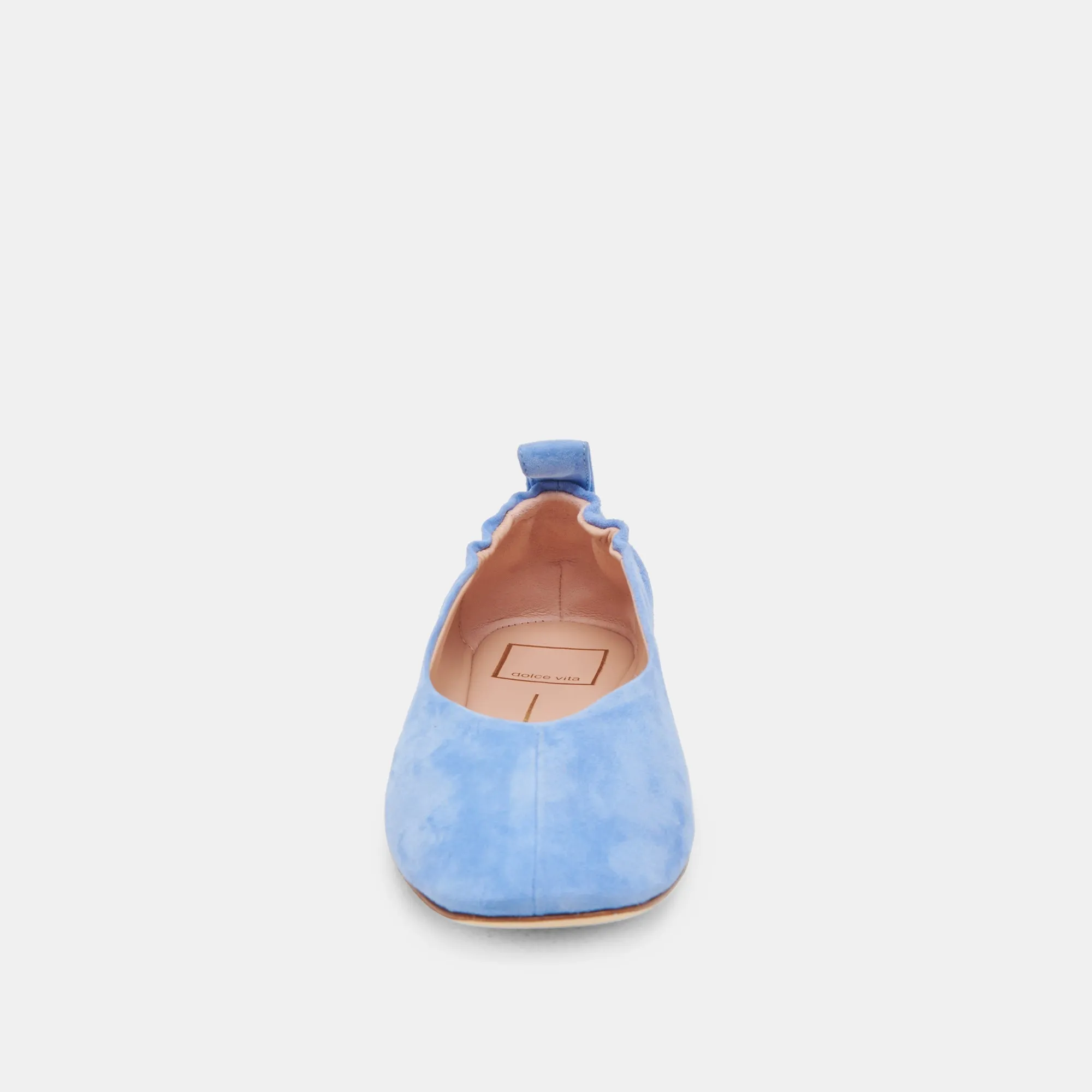 VINNIE BALLET FLATS STAUBBLAUER WILDLEDER