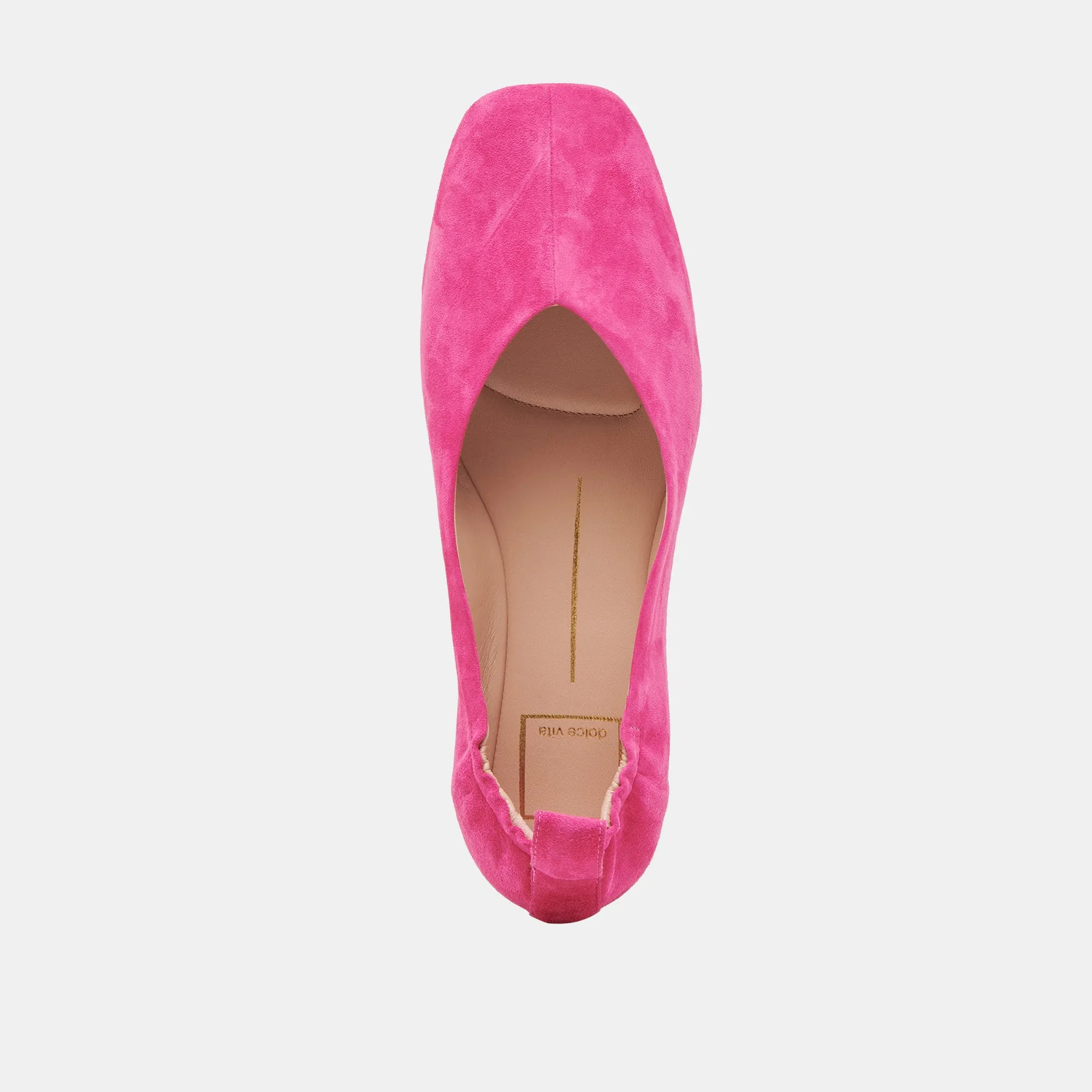 VINNIE BALLET FLATS FUCHSIA WILDLEDER