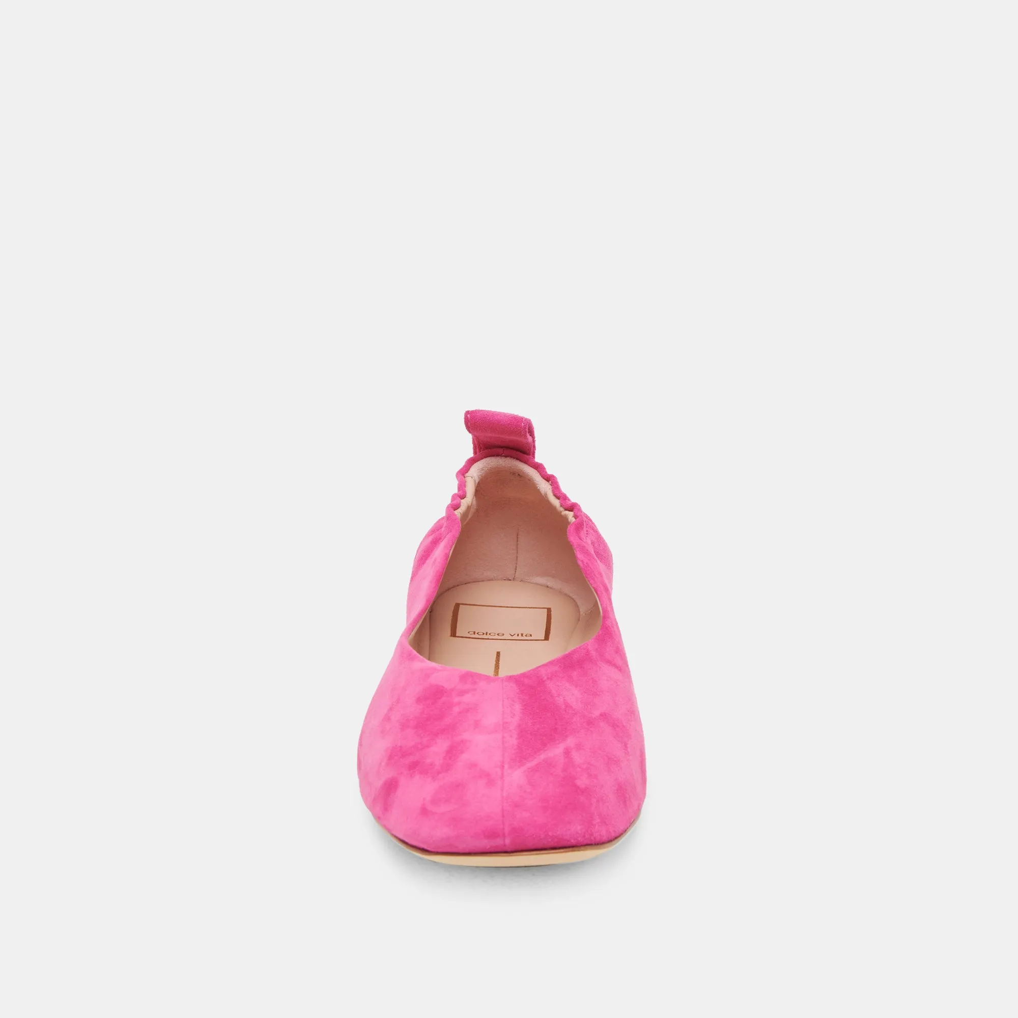 VINNIE BALLET FLATS FUCHSIA WILDLEDER