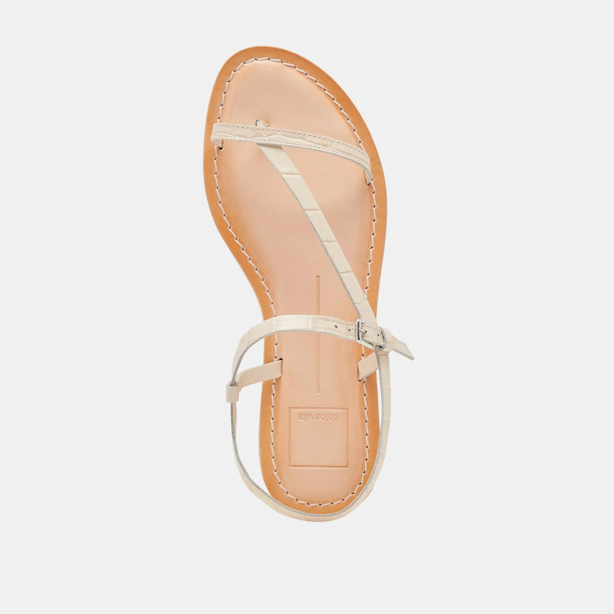 WANDRE SANDALEN KNOCHEL GEPRÄGTES LEDER