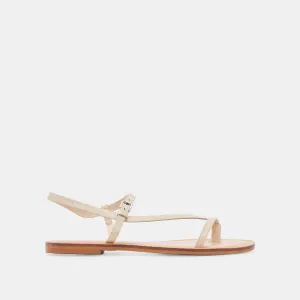 WANDRE SANDALEN KNOCHEL GEPRÄGTES LEDER