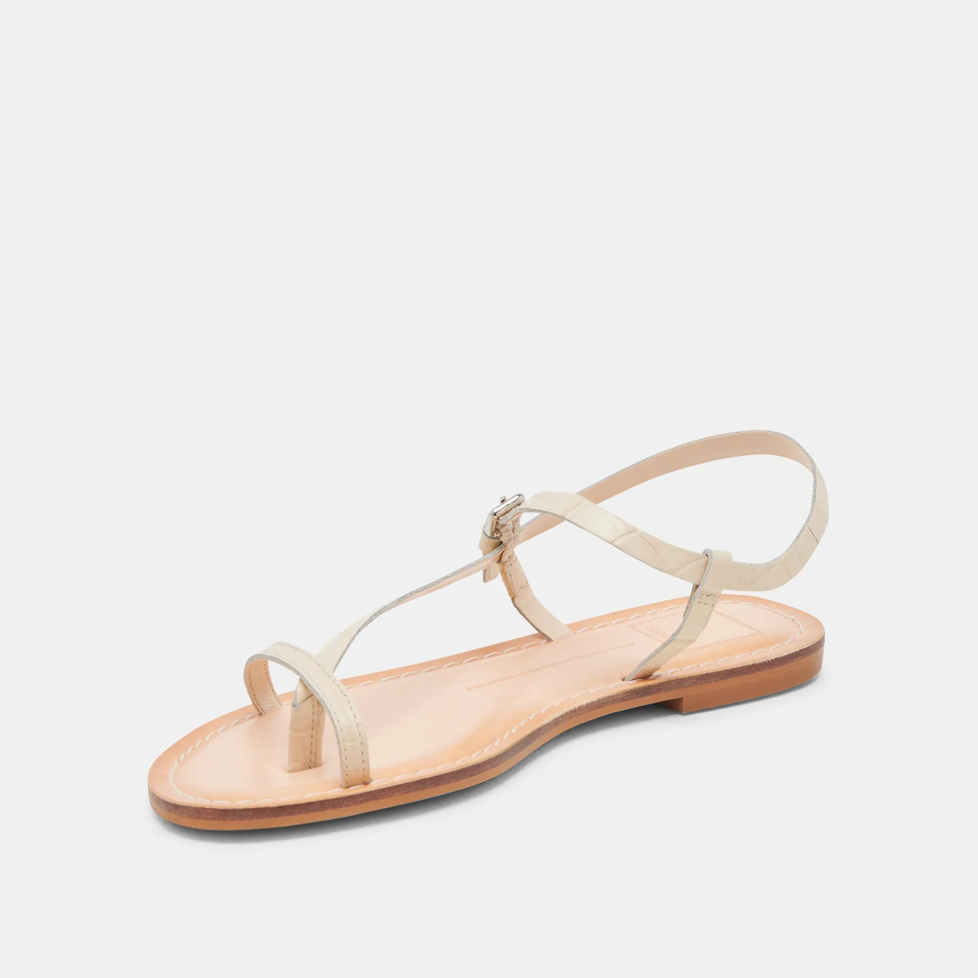 WANDRE SANDALEN KNOCHEL GEPRÄGTES LEDER