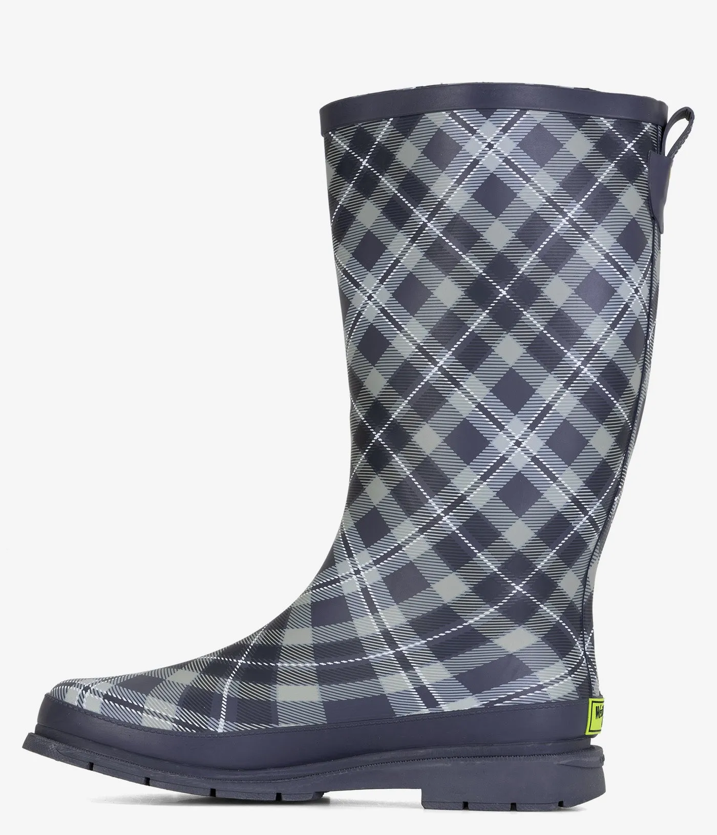 Western Chief Blockhaus-Karo hoher Regenstiefel - Damen